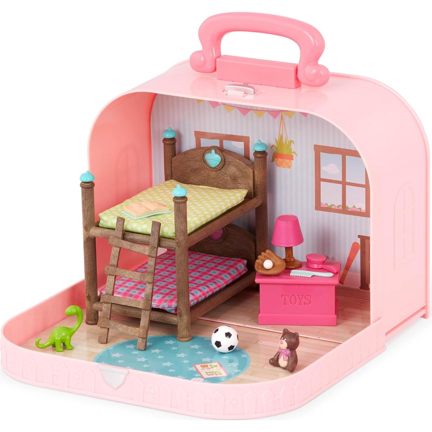 Juego de Camas Literas de Viaje Li'l Woodzeez - 14 Piezas