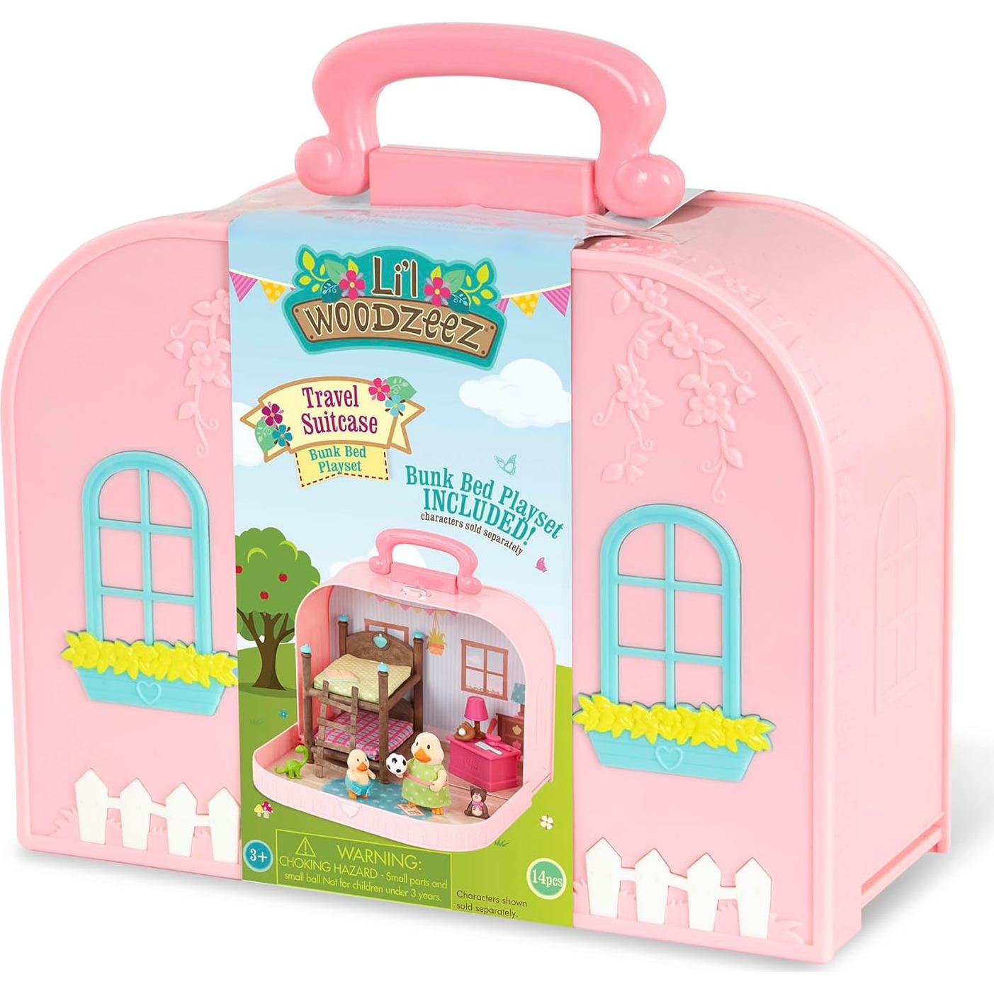Juego de Camas Literas de Viaje Li'l Woodzeez - 14 Piezas