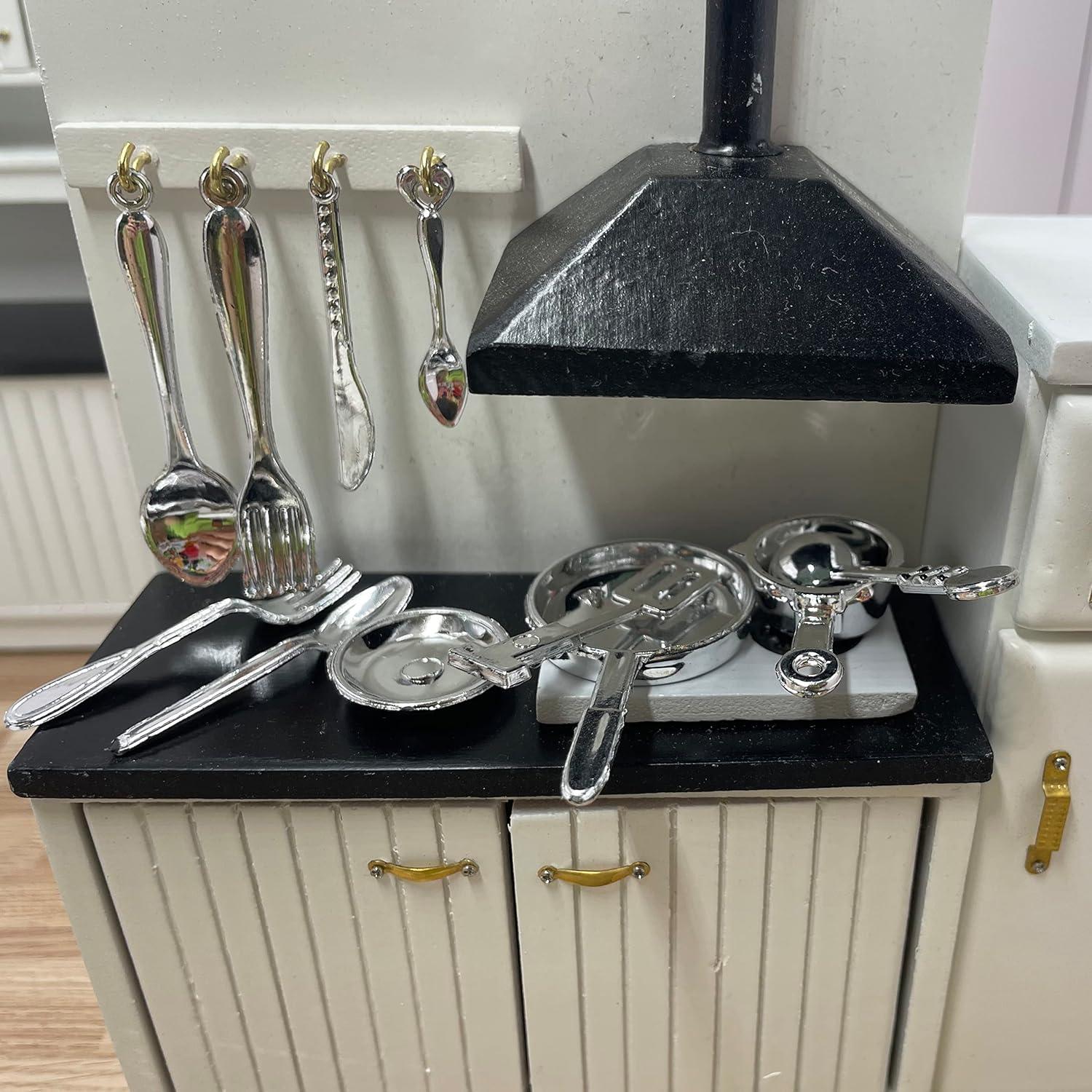 200 Accesorios de Comida Miniatura Atoyzybin para Casa de Muñecas