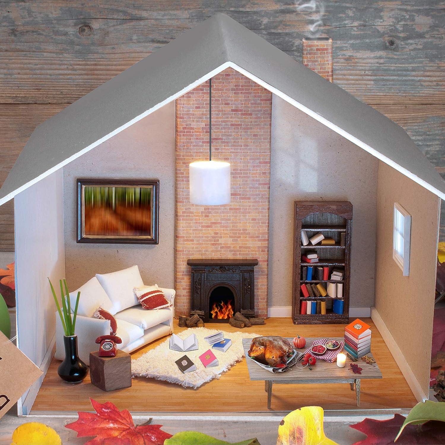 Libros Miniatura Coloridos Sumind 16 Pcs para Casa de Muñecas