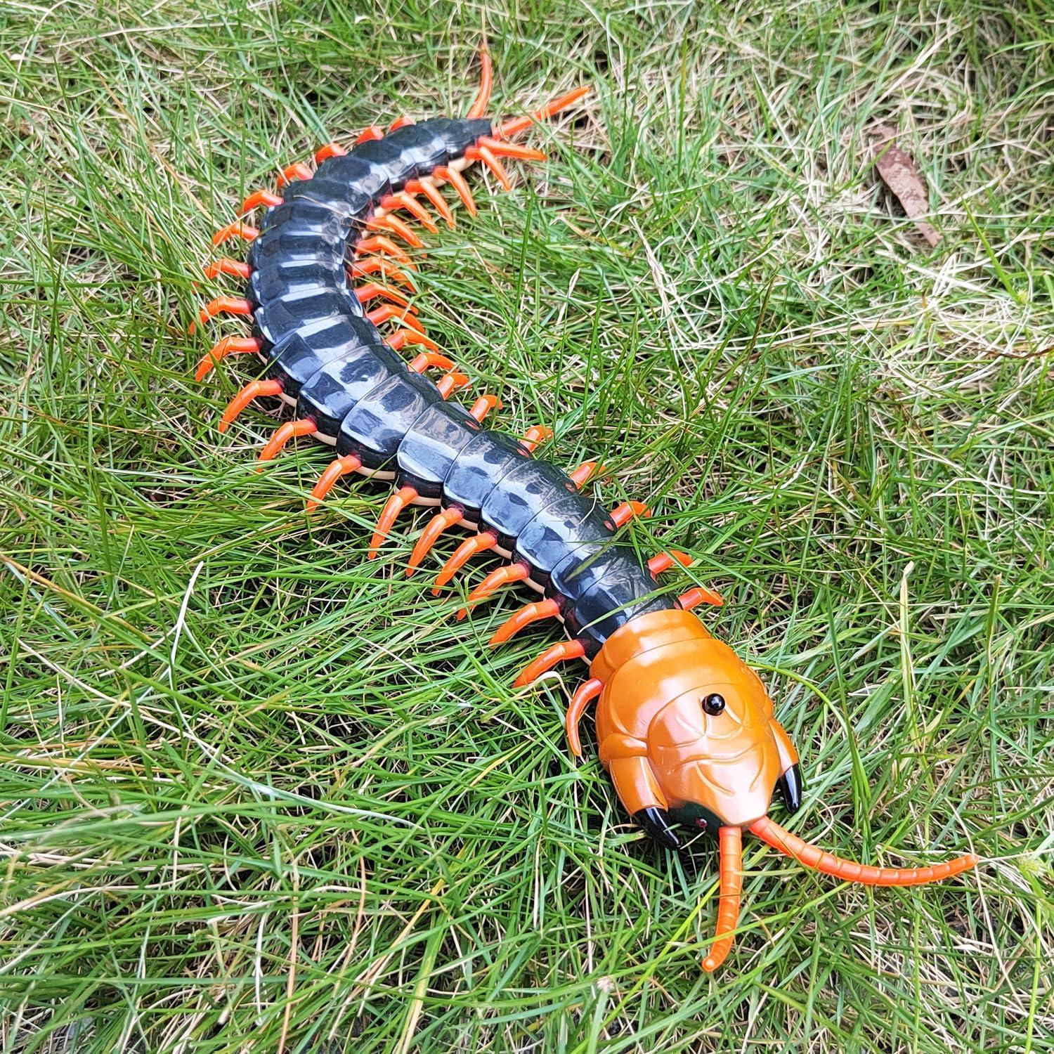 Ciempiés RC Realista Control Remoto Verde Oscuro 42 cm