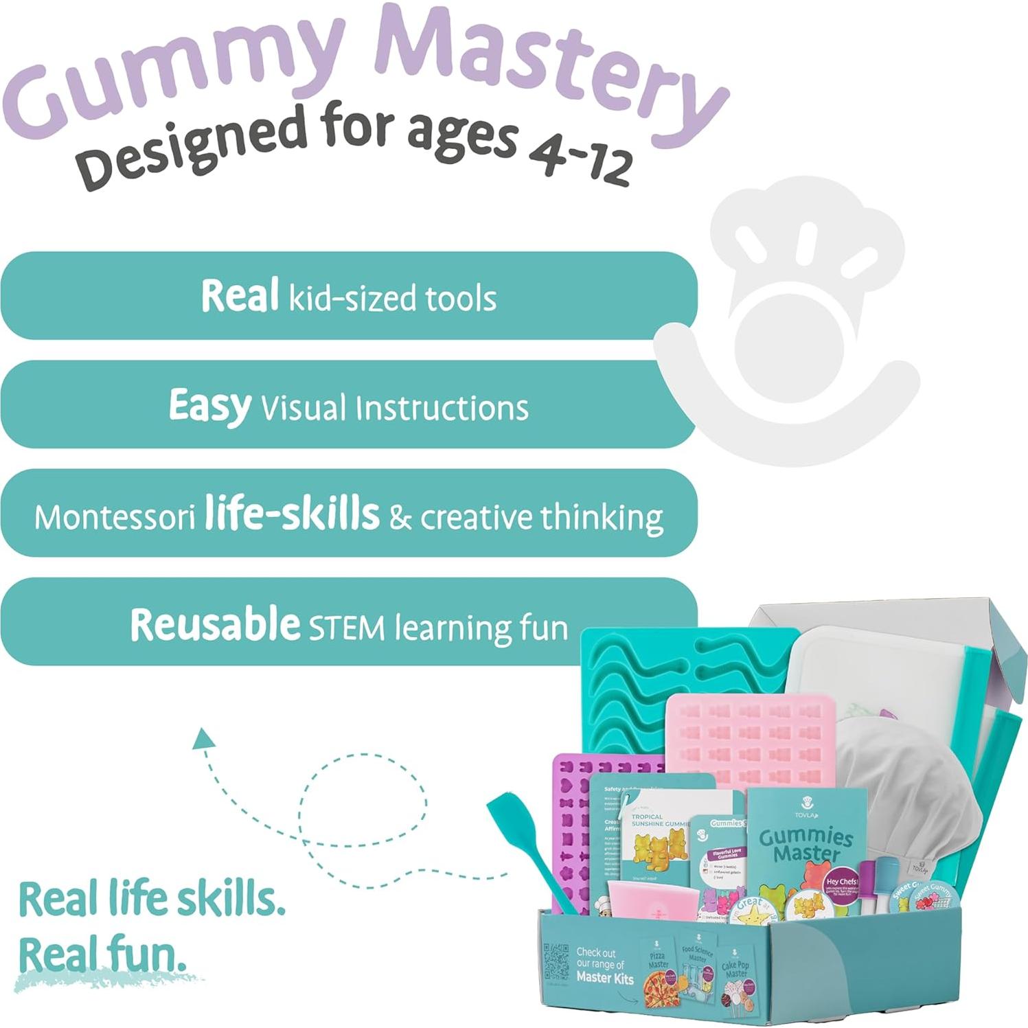 Kit de Hacer Gominolas TOVLA JR. para Niños - DIY STEM 4+