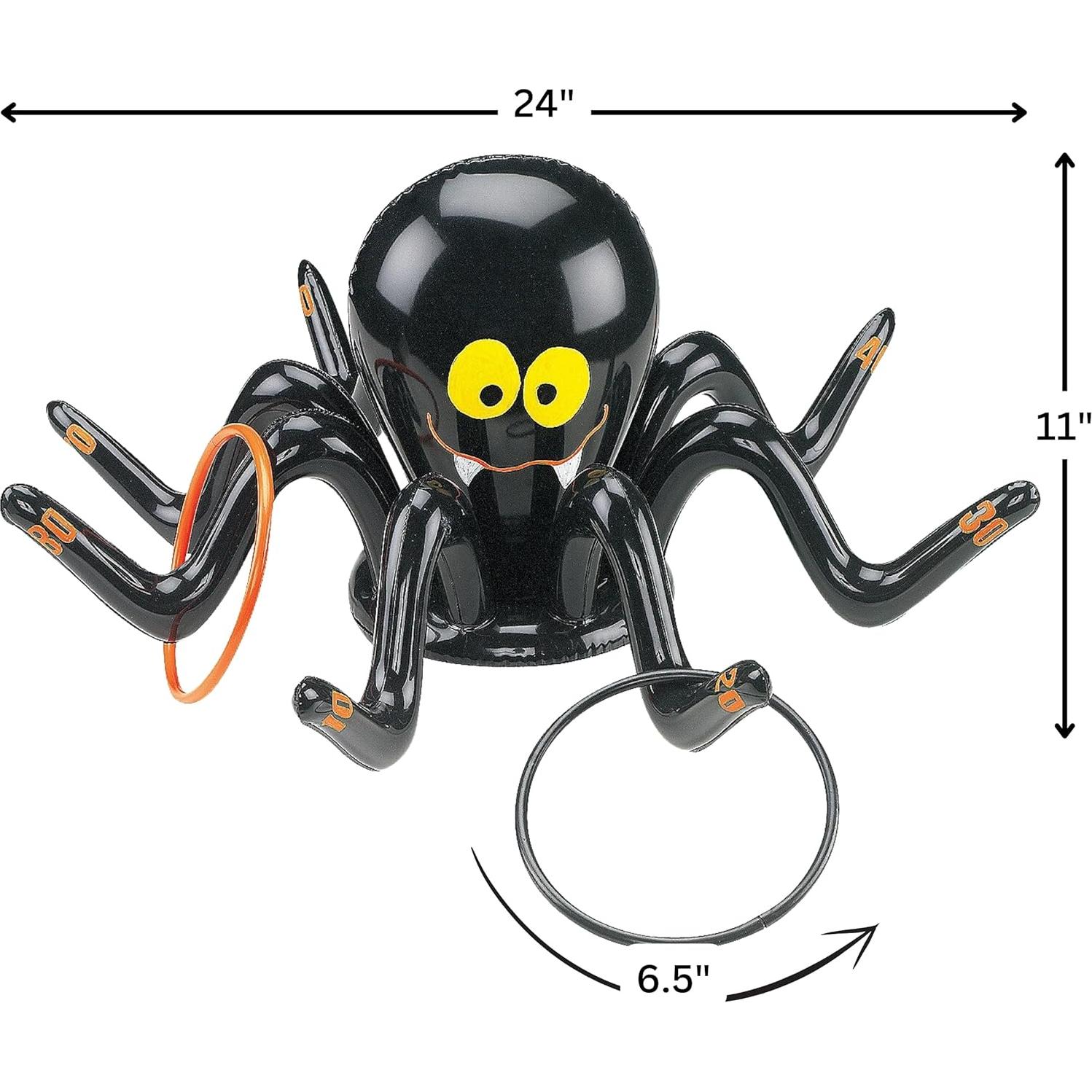 Juego de Lanzamiento de Anillos Inflable Fun Express - Halloween - 5 Piezas