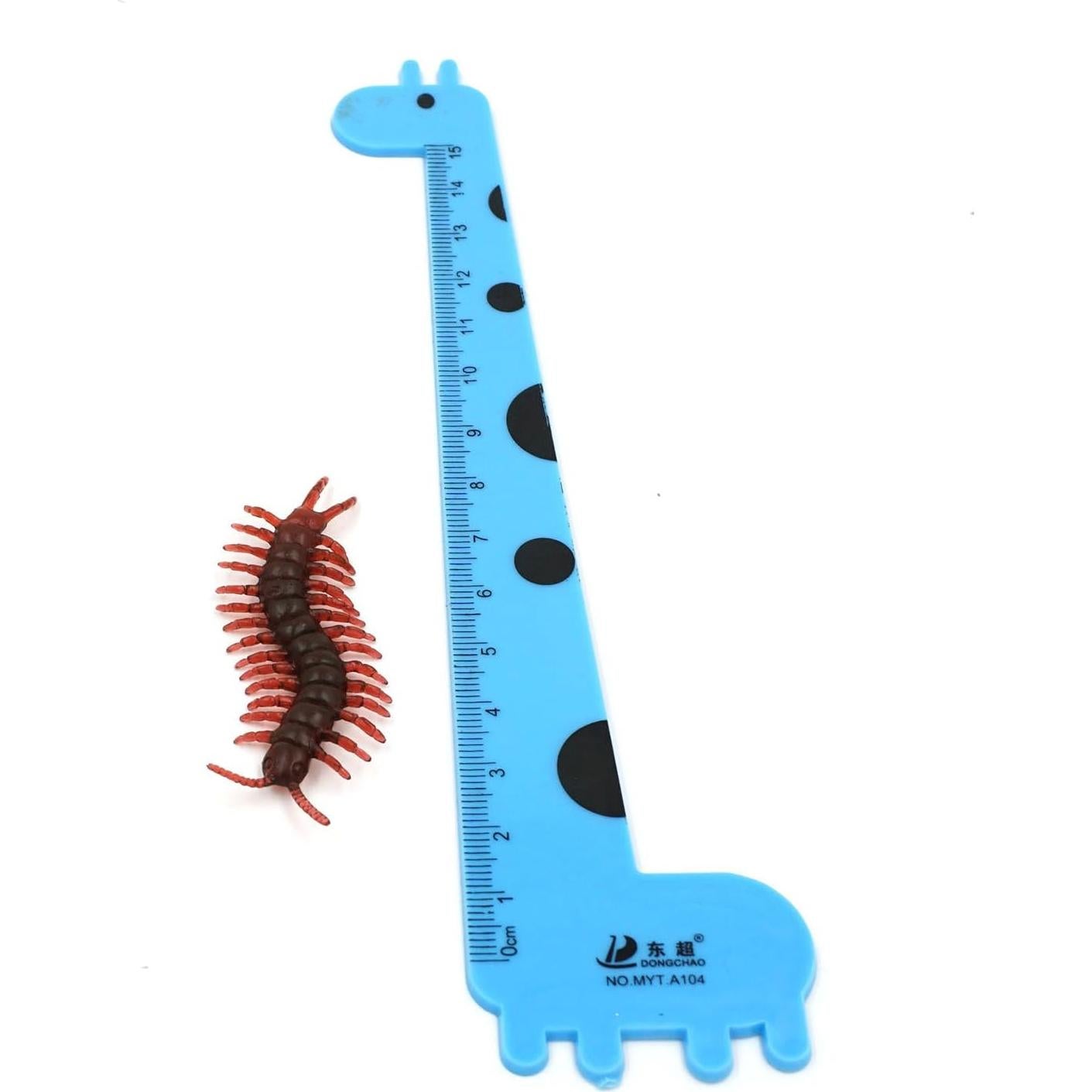 Cooplay 30pcs Cienpies Plásticos Falsos para Bromas