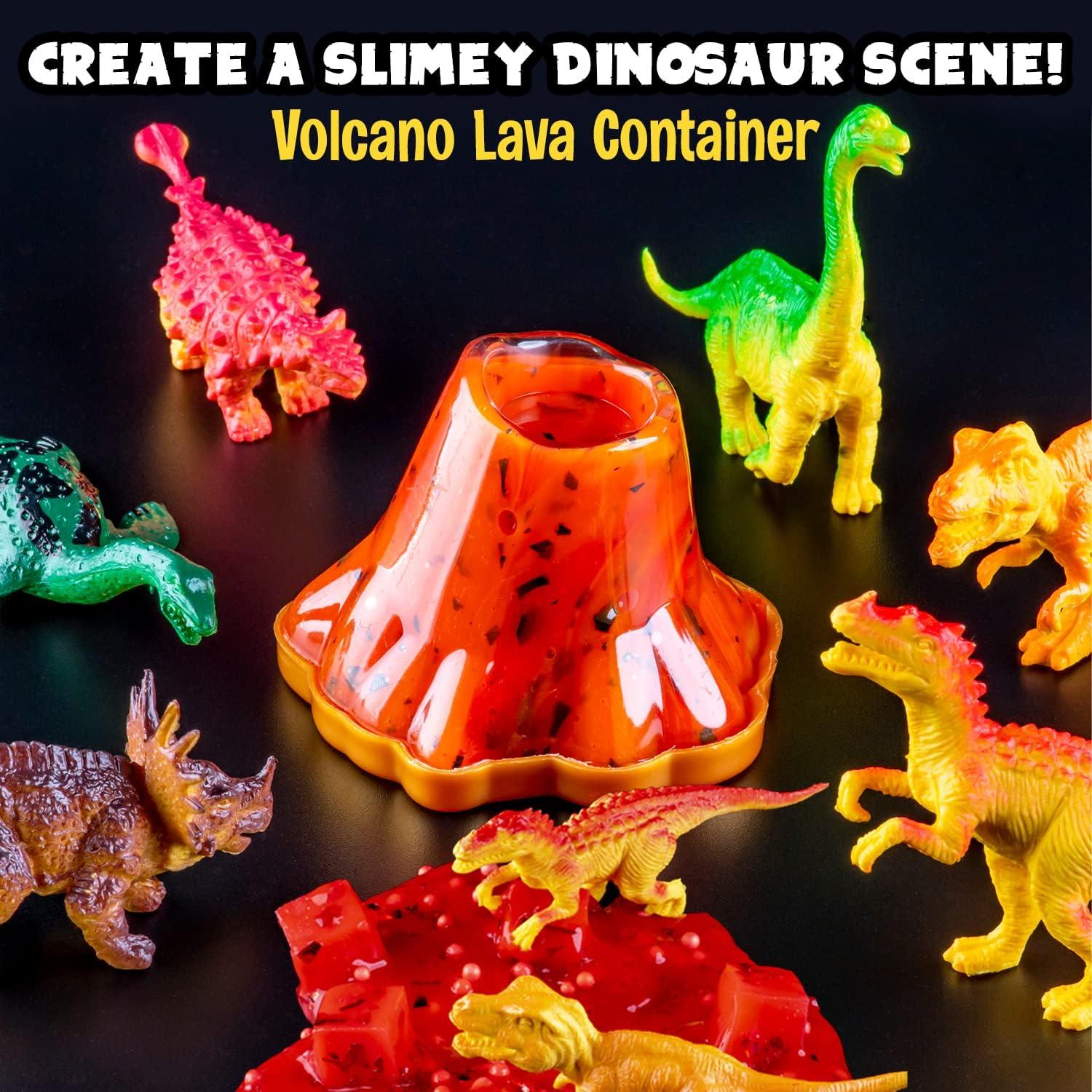 Kit de Slime Dinosaurio Original Stationery - Brilla en la Oscuridad