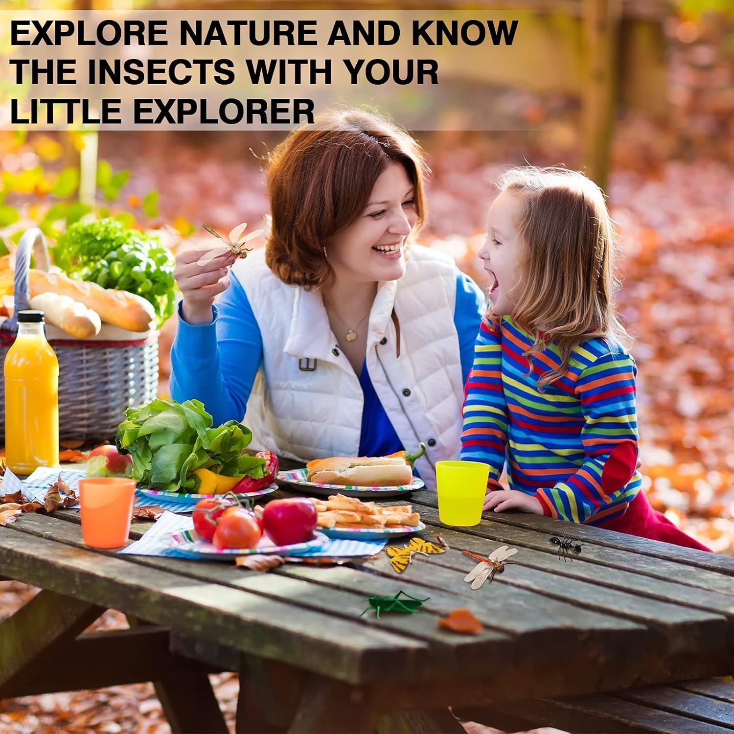 Figuras de Insectos Realistas Sumind - 48 Piezas Educativas