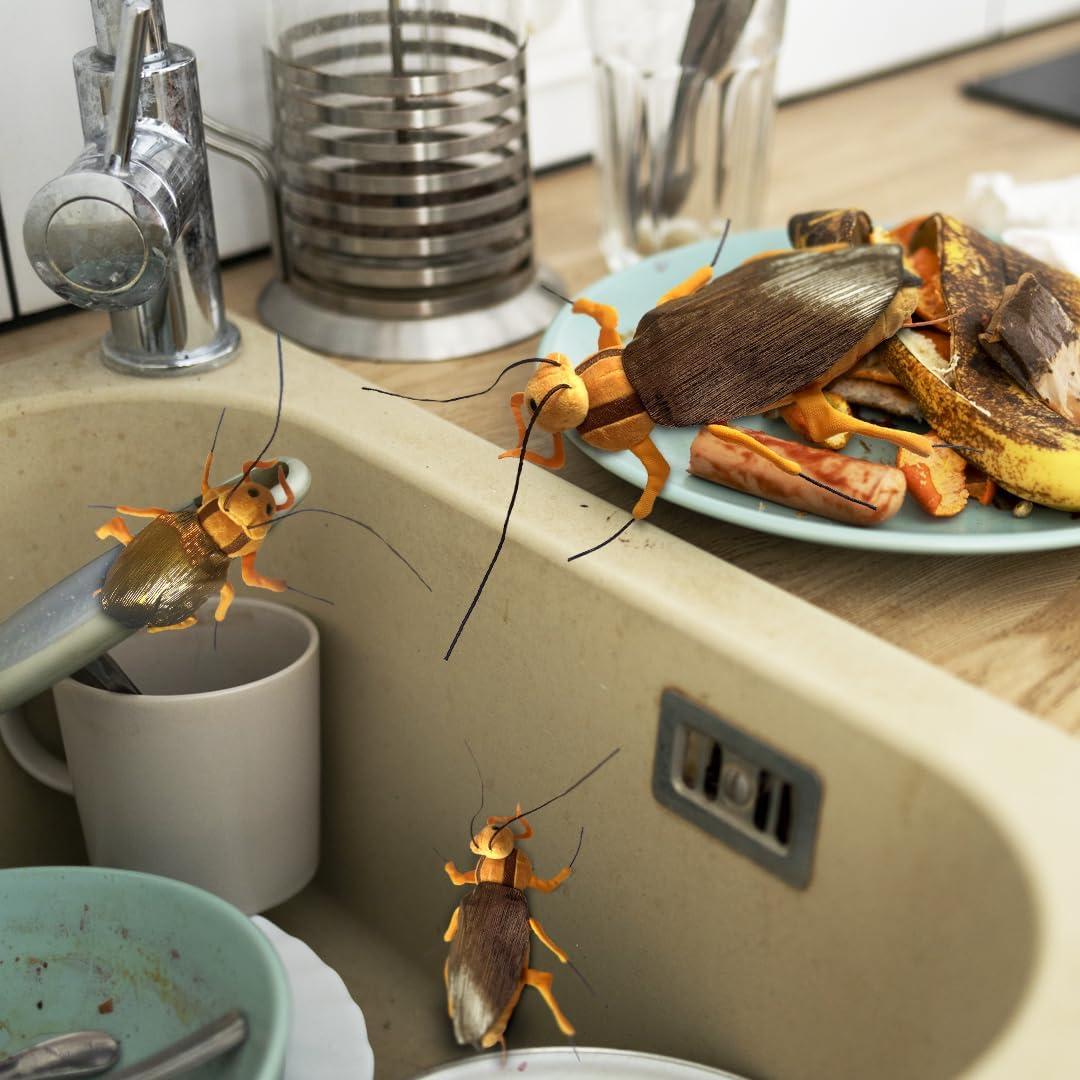 Peluches educativos GIANTmicrobes Cucaracha 20x15 cm