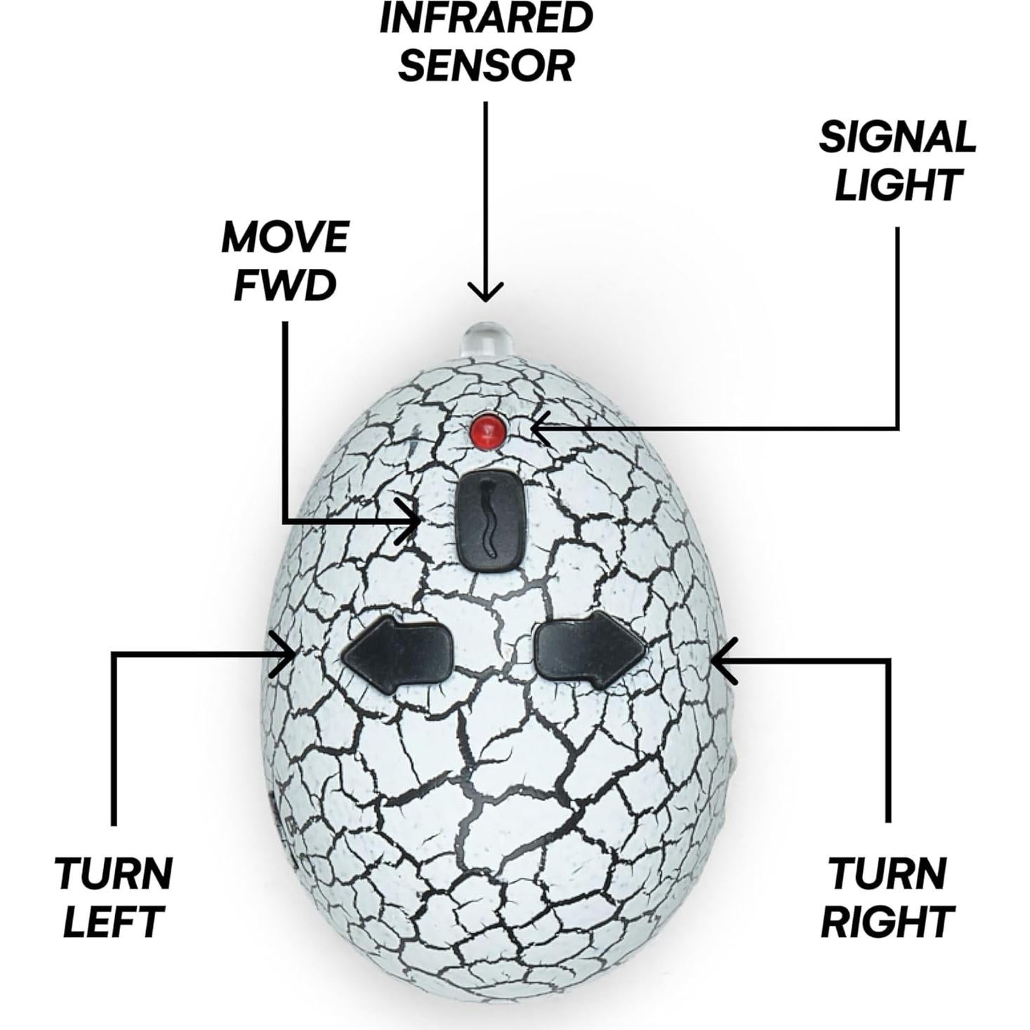 Top Race Serpiente Robot Control Remoto 40.6 cm - Juguete de Broma