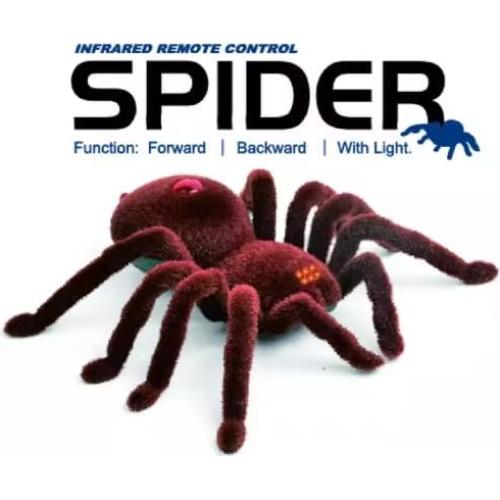 Araña Realista Control Remoto CUTE SUNLIGHT 17x16x4.8cm
