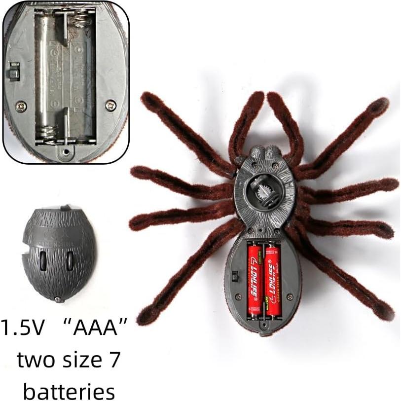Araña Realista Control Remoto CUTE SUNLIGHT 17x16x4.8cm