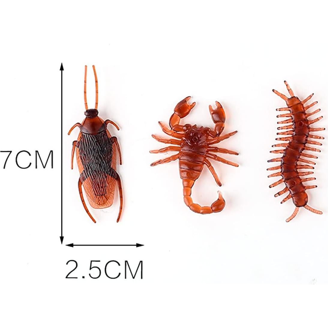 Juguetes de Broma Cooplay 30pcs Insectos Falsos para Fiesta