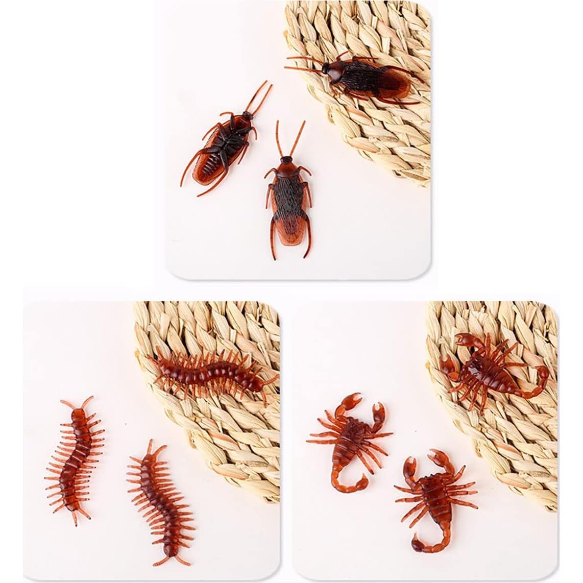 Juguetes de Broma Cooplay 30pcs Insectos Falsos para Fiesta