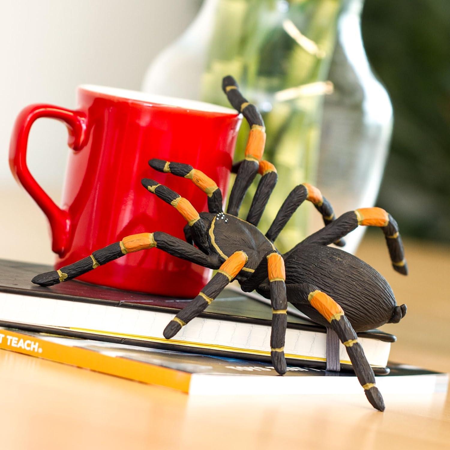 Figura Tarantula de Rodillas Naranjas Safari Ltd 20 cm Juguete Educativo