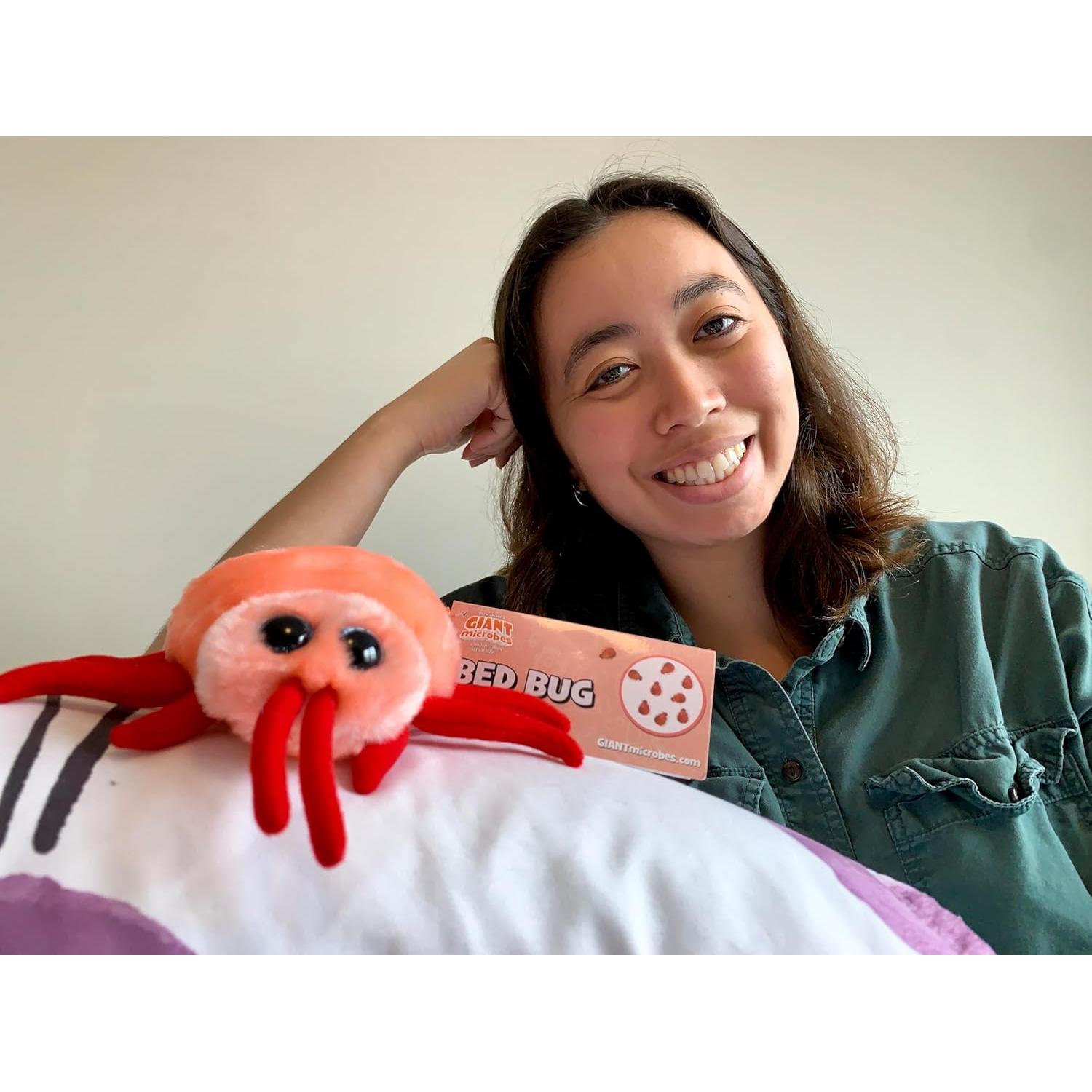Peluches educativos GIANTmicrobes Bicho de Cama 17.78x15.24 cm