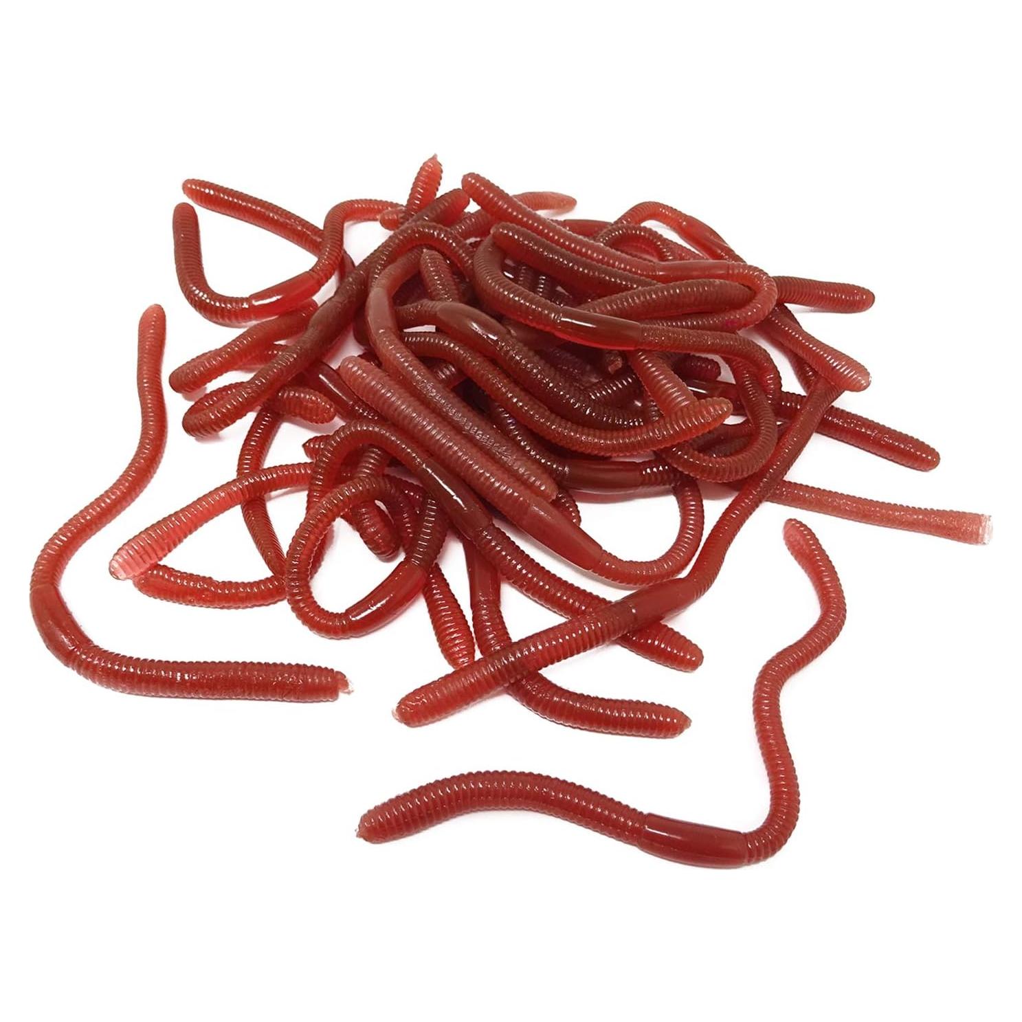 30PCS Lombrices de Tierra Falsas Honbay - Juguetes de Truco Halloween