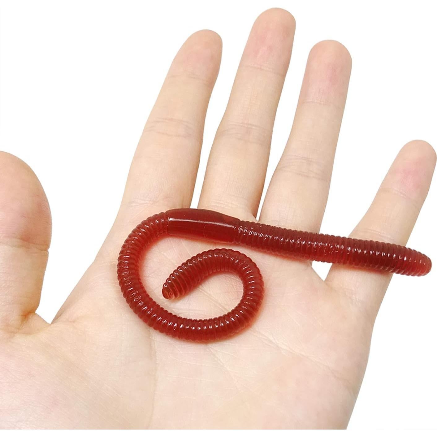 30PCS Lombrices de Tierra Falsas Honbay - Juguetes de Truco Halloween