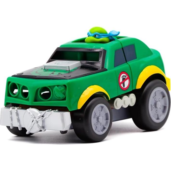 Juguete Tortugas Ninja Leonardo Shell Smashers con Luz 7.6cm