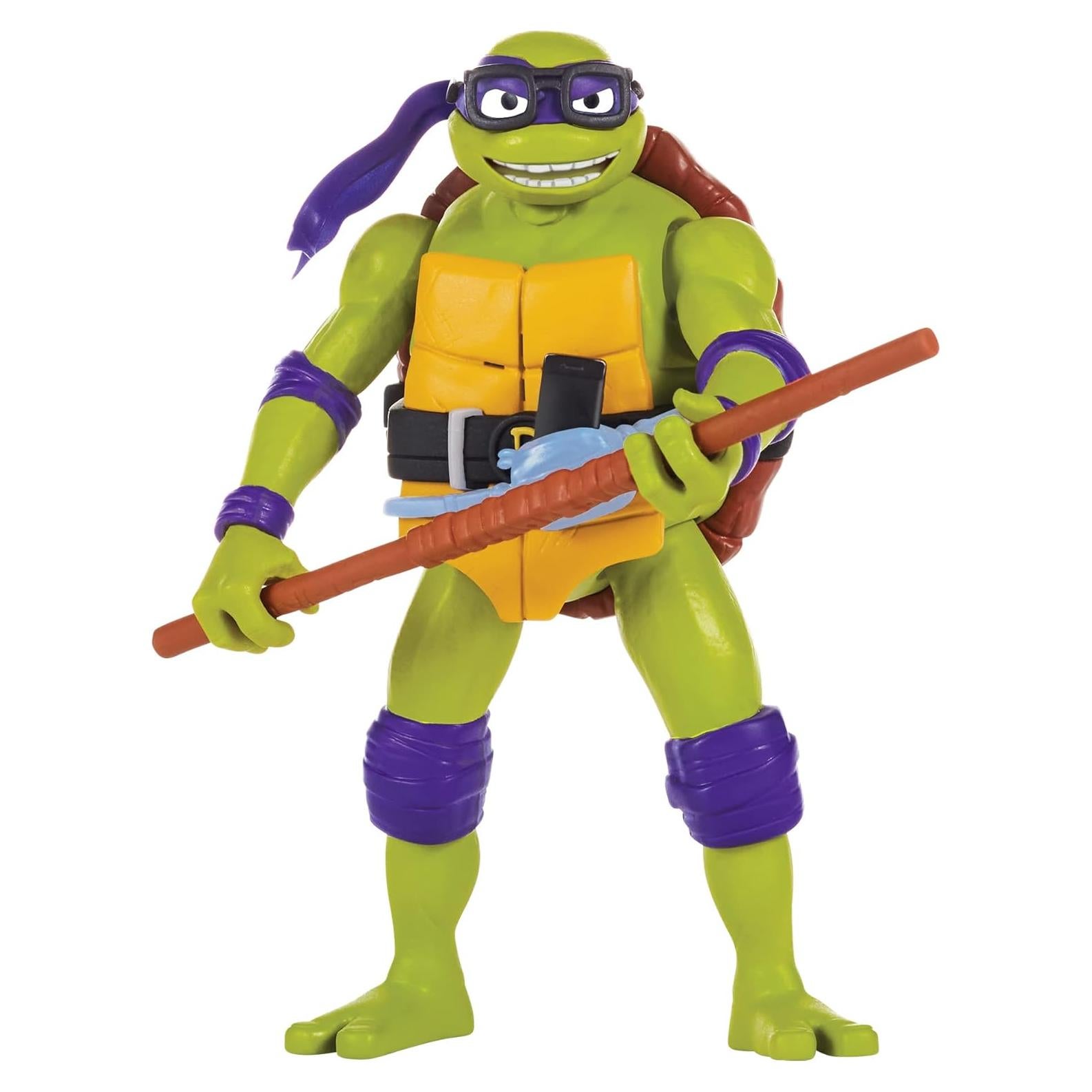Figura Deluxe Tortugas Ninja Donatello 13.97 cm Playmates Toys