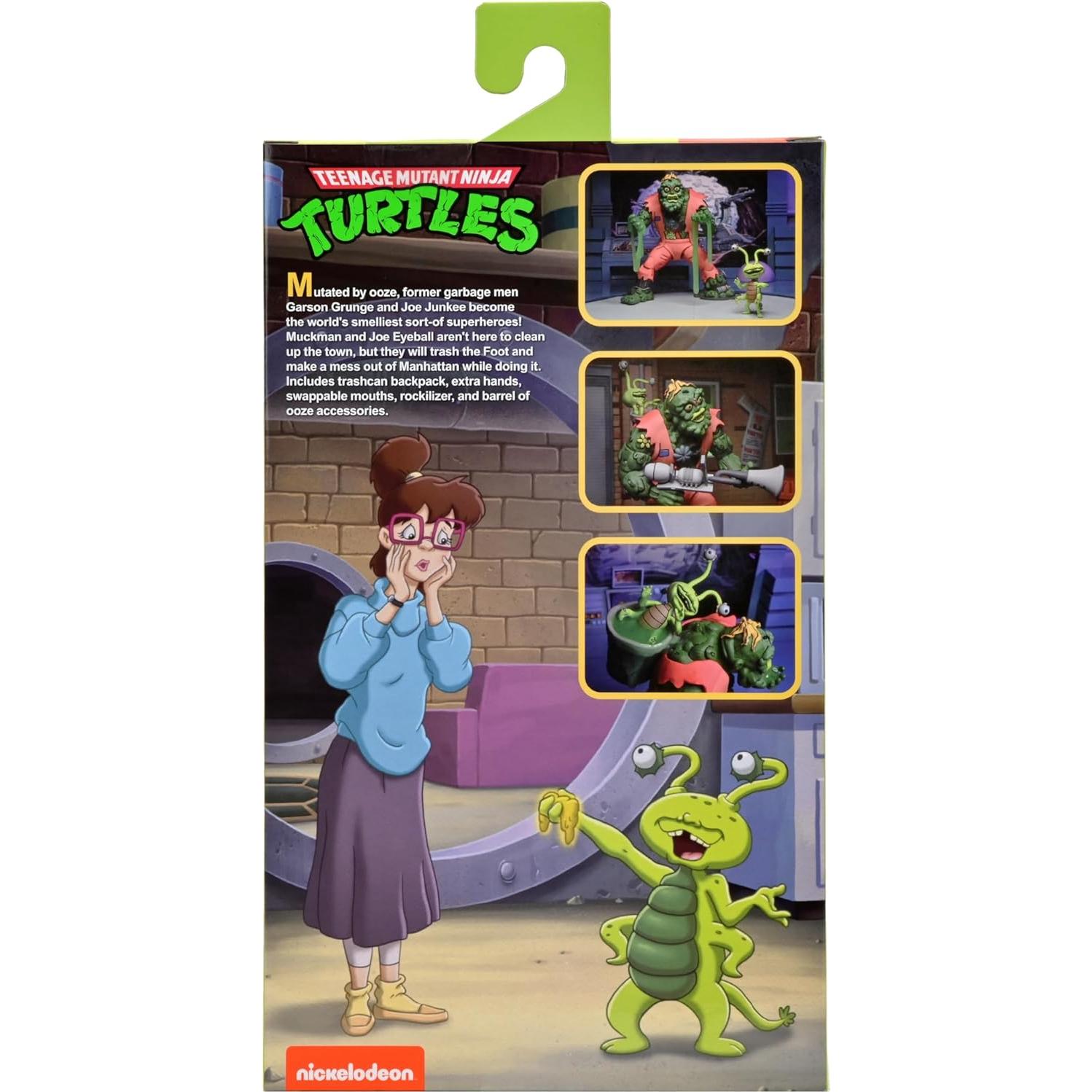 Figura de acción NECA Ultimate Muckman Tortugas Ninja 31x16x8 cm