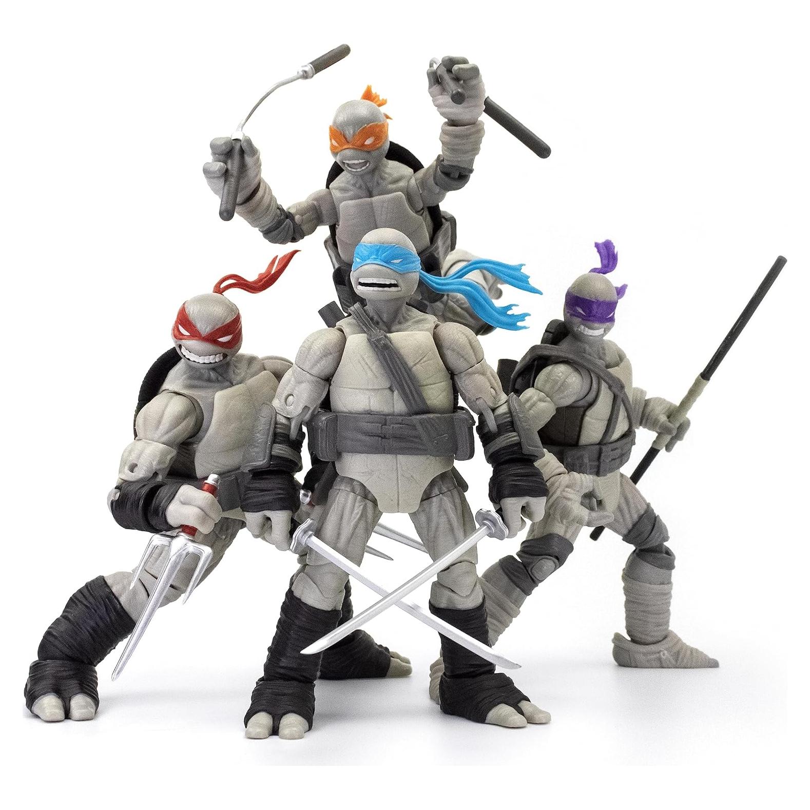 Figuras de Acción Tortugas Ninja BST AXN 4-Pack 12.7 cm