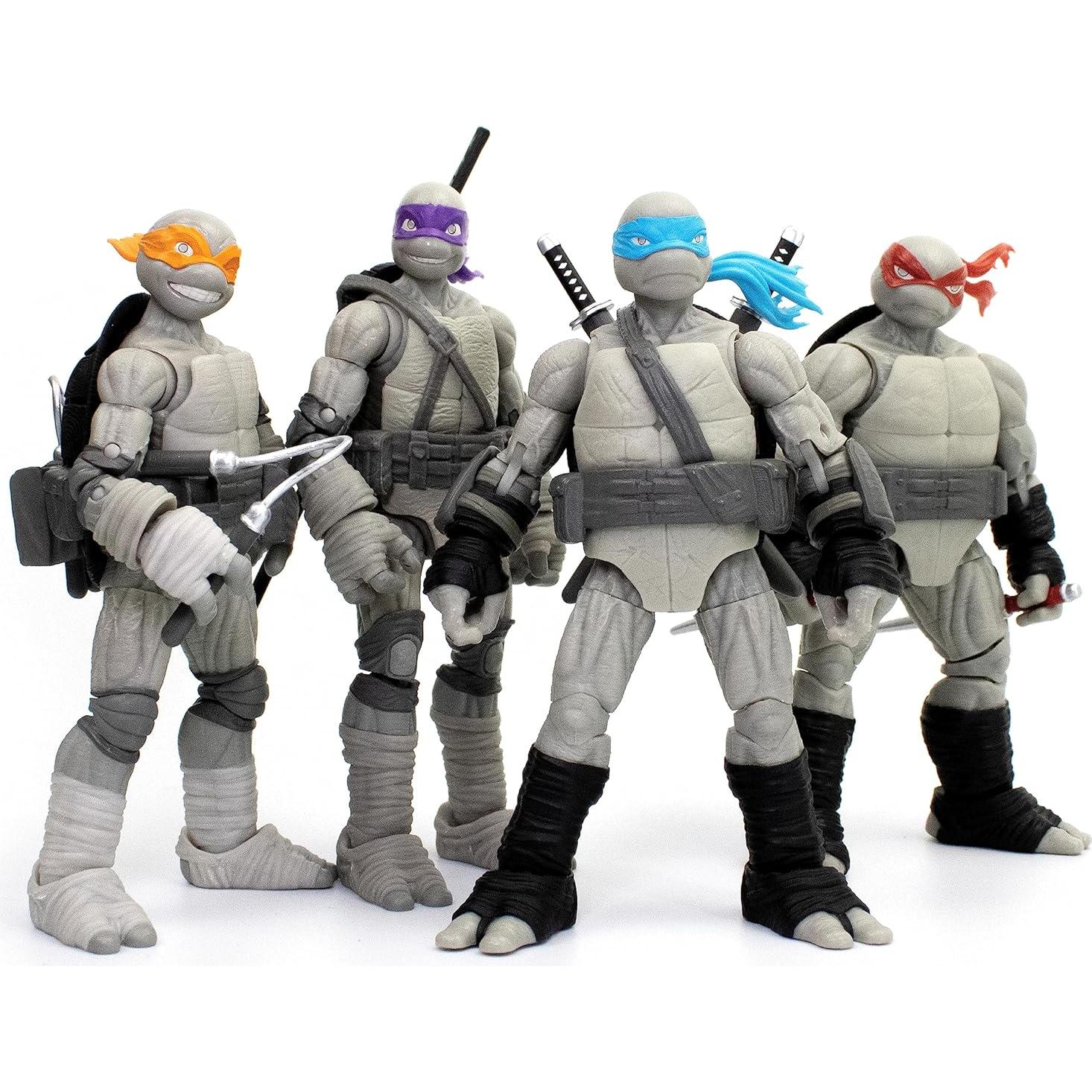 Figuras de Acción Tortugas Ninja BST AXN 4-Pack 12.7 cm