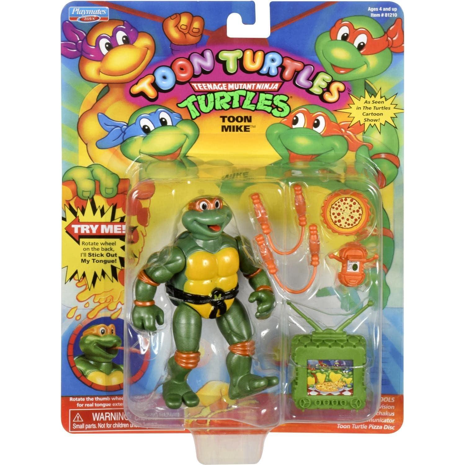 Paquete de 4 Tortugas Ninja Mutantes Adolescentes Playmates