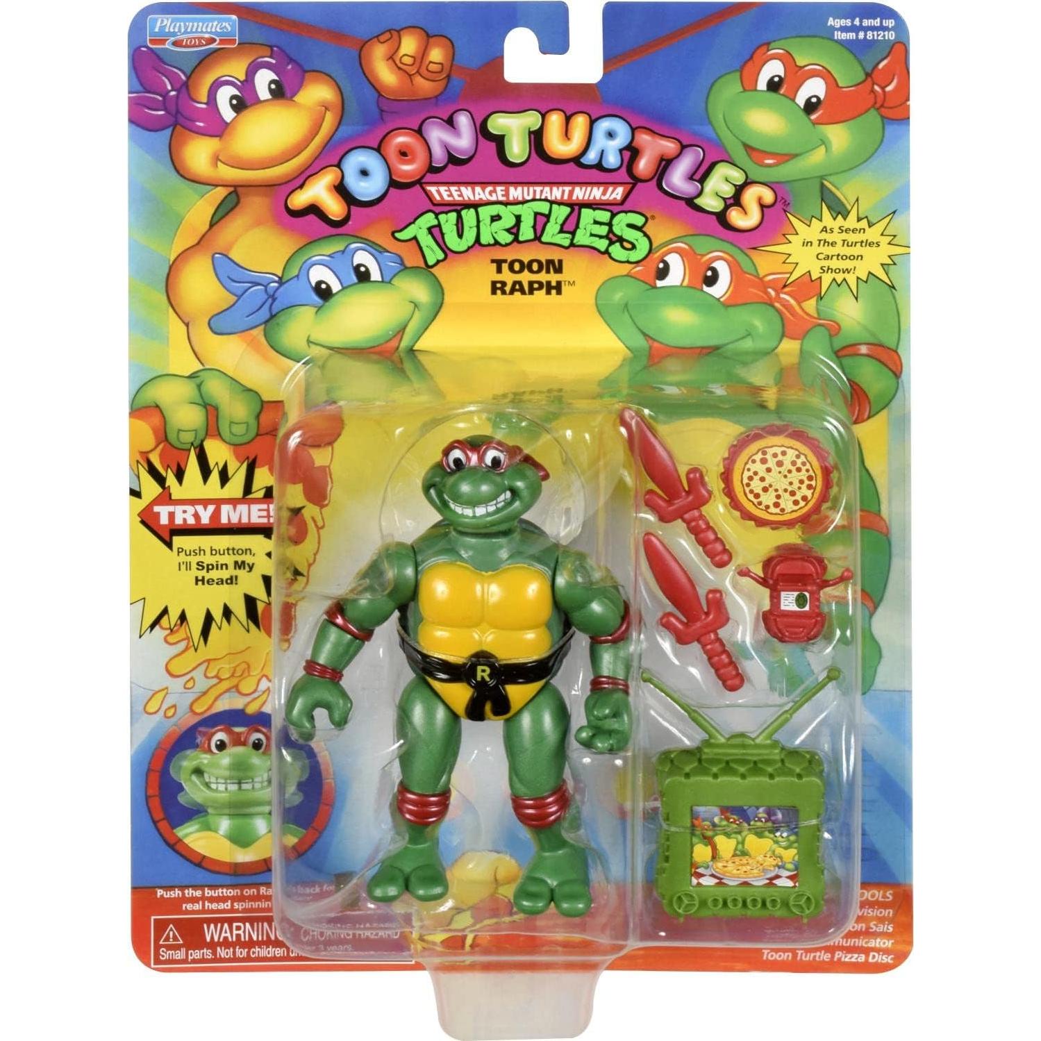 Paquete de 4 Tortugas Ninja Mutantes Adolescentes Playmates