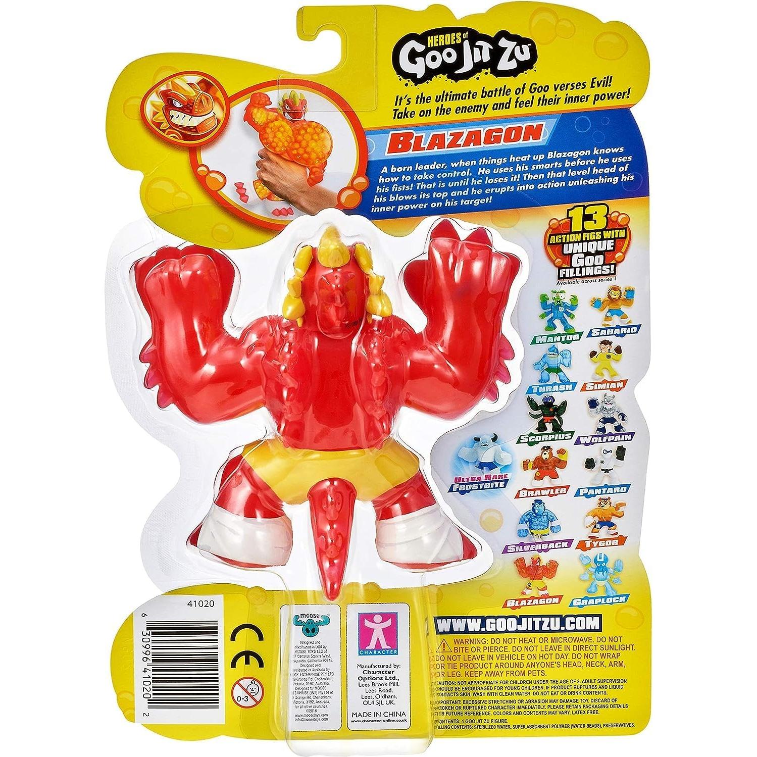 Figura de Acción Blazagon - Héroes de Goo JIT Zu - 24.6x17.3cm