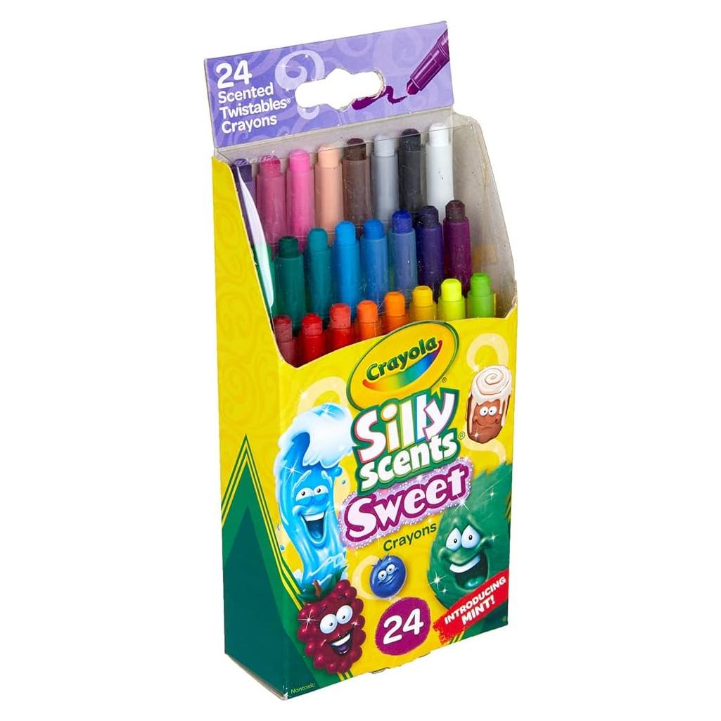 Crayones Aromáticos Crayola Silly Scents 24 Colores