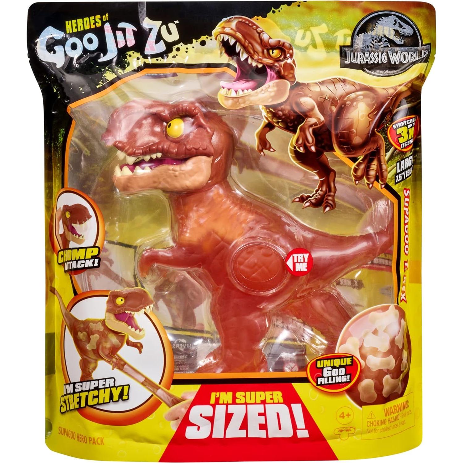 Figura SupaGoo T. Rex 19.5cm Heroes de Goo Jit Zu