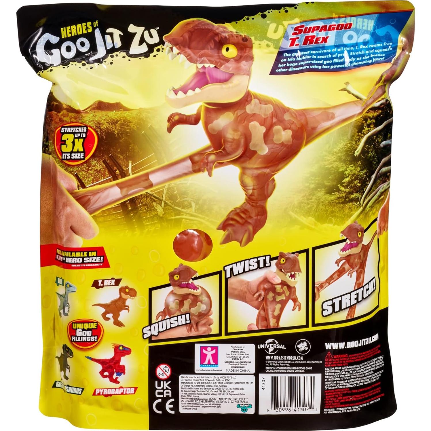 Figura SupaGoo T. Rex 19.5cm Heroes de Goo Jit Zu