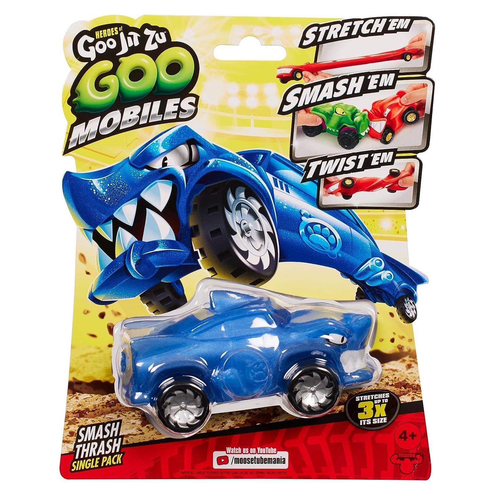 Heroes de Goo Jit Zu Vehículo Smash Thrash 11.99cm Moose