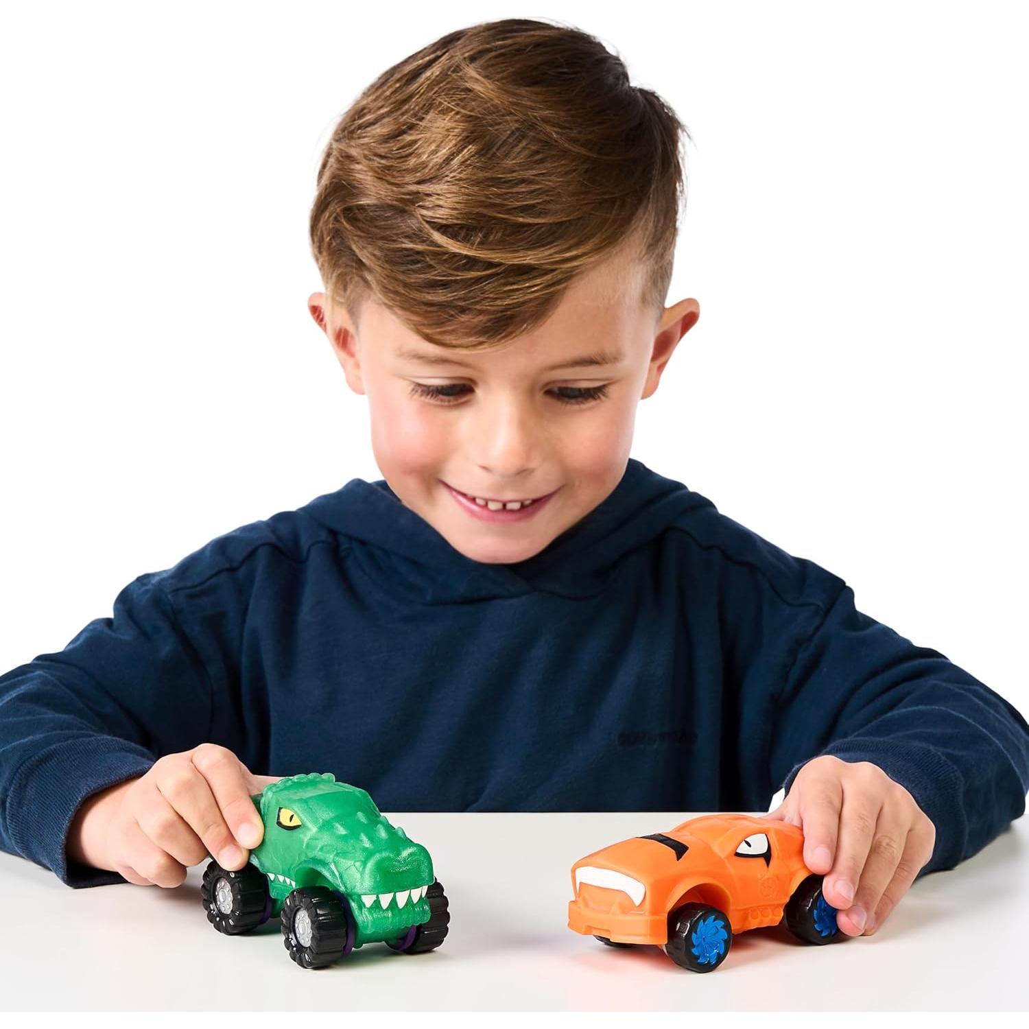 Heroes de Goo Jit Zu Goo Mobiles Turbo Tygor y Rock Jaw