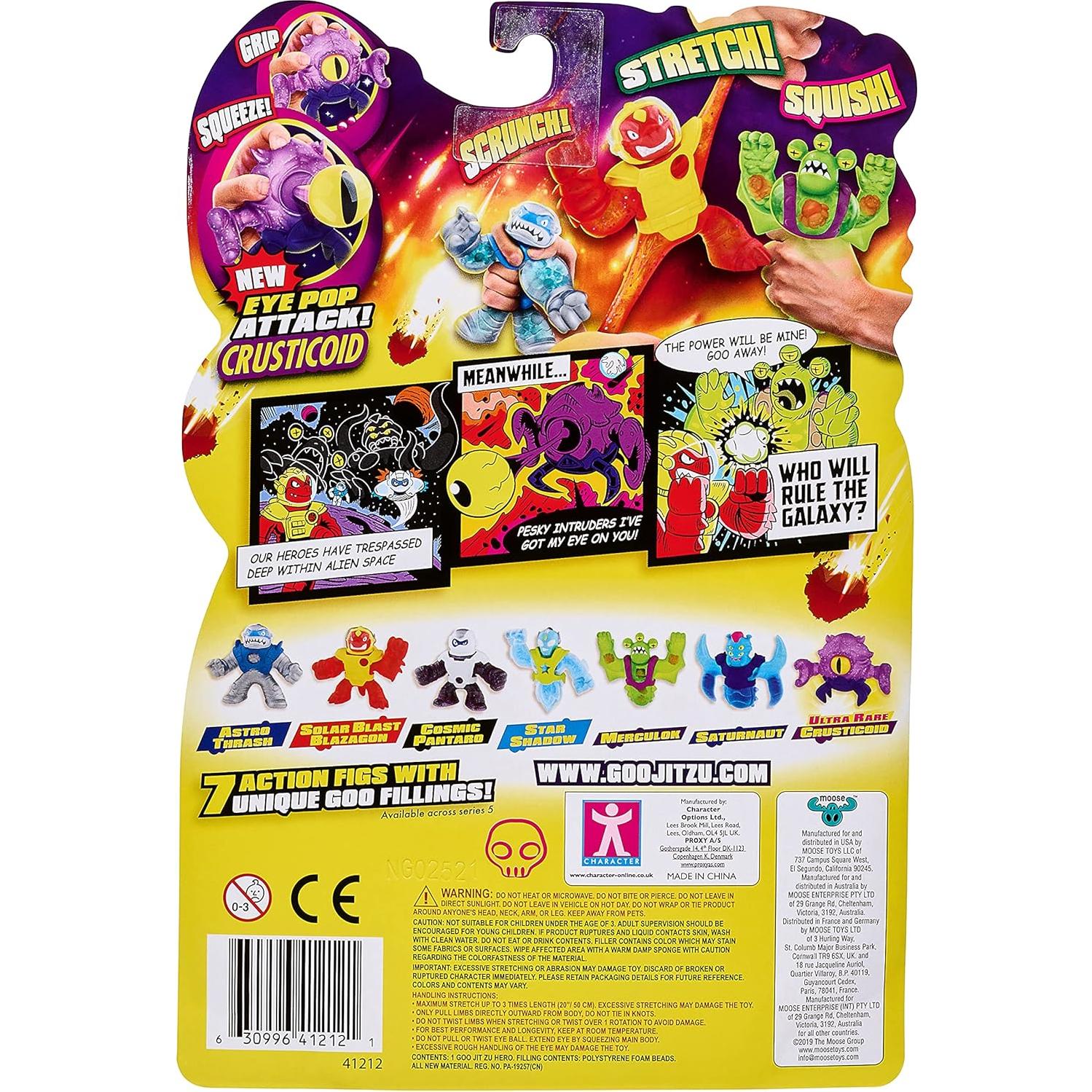 Figura de Acción Goo Jit Zu Crusticoide Ultra Raro 41212