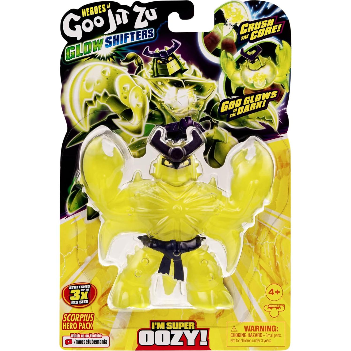 Figura de Acción Goo Jit Zu Scorpius Brillante 12.6 cm