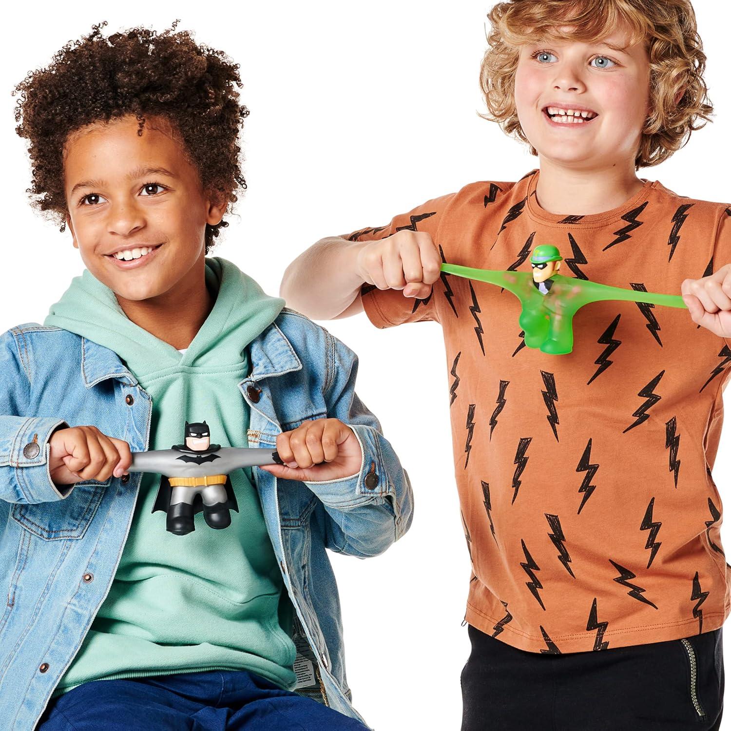 Héroes de Goo Jit Zu DC - Batman Metálico vs El Acertijo