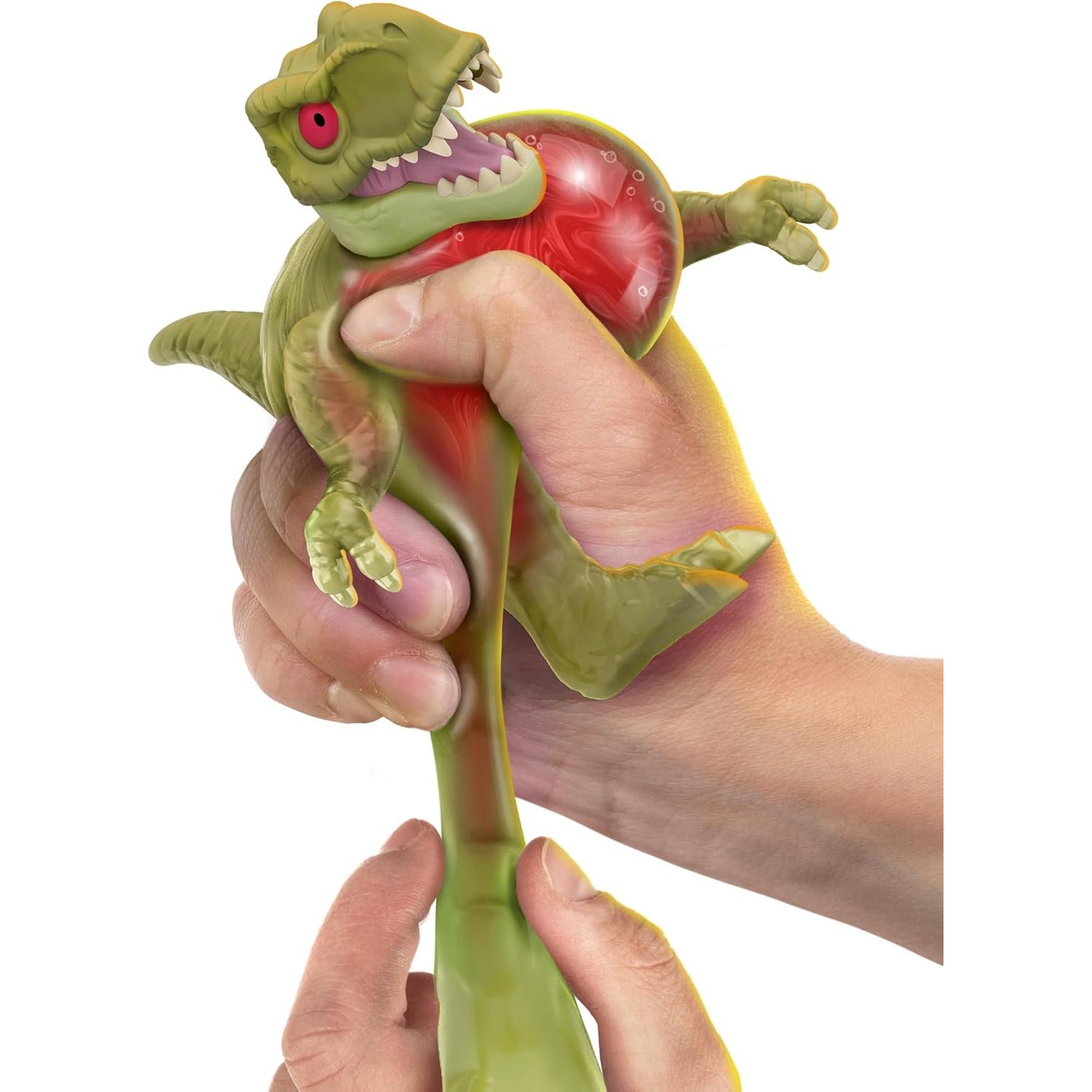 Héroes de Goo Jit Zu Tyrannosaurus Rex Aplastable 400g