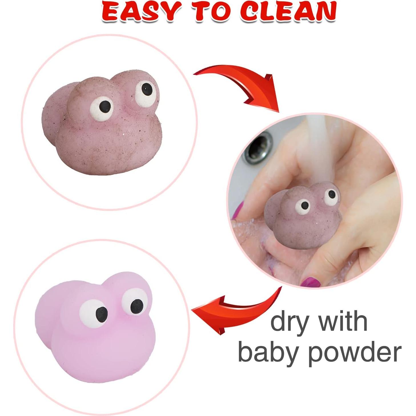 80 Juguetes Mochi Squishy Kawaii para Niños - Alivio Estrés