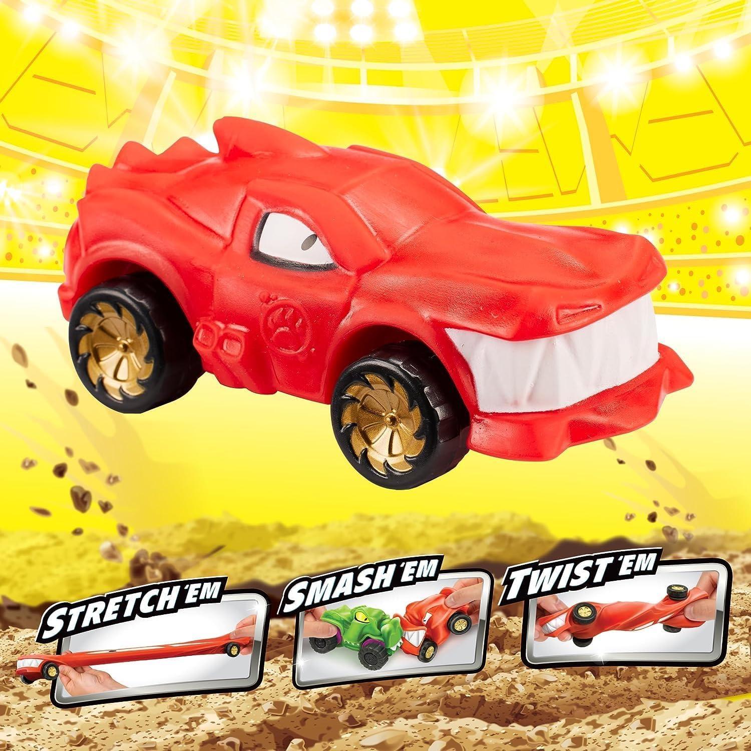 Vehículo estirable Heroes de Goo Jit Zu Burnout Blazagon