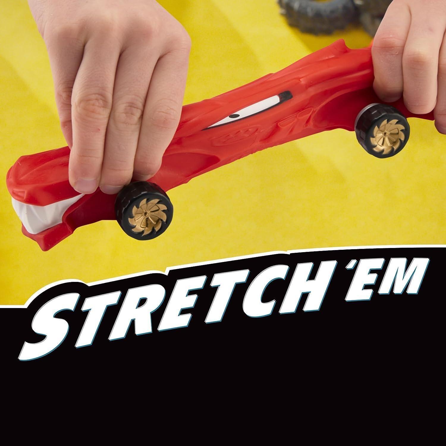 Vehículo estirable Heroes de Goo Jit Zu Burnout Blazagon