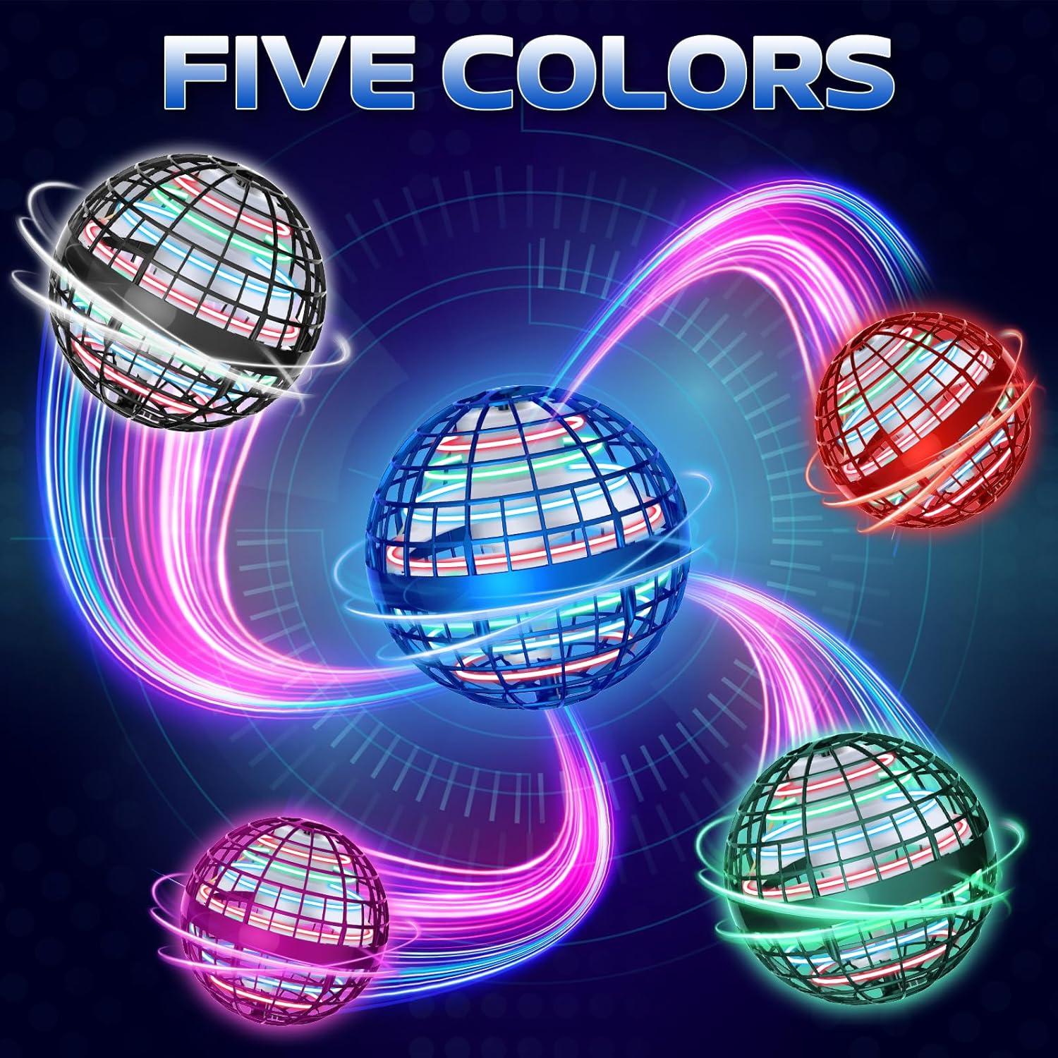 Bola Voladora BADHACK Azul - Juguete Antiestrés 8-12 Años