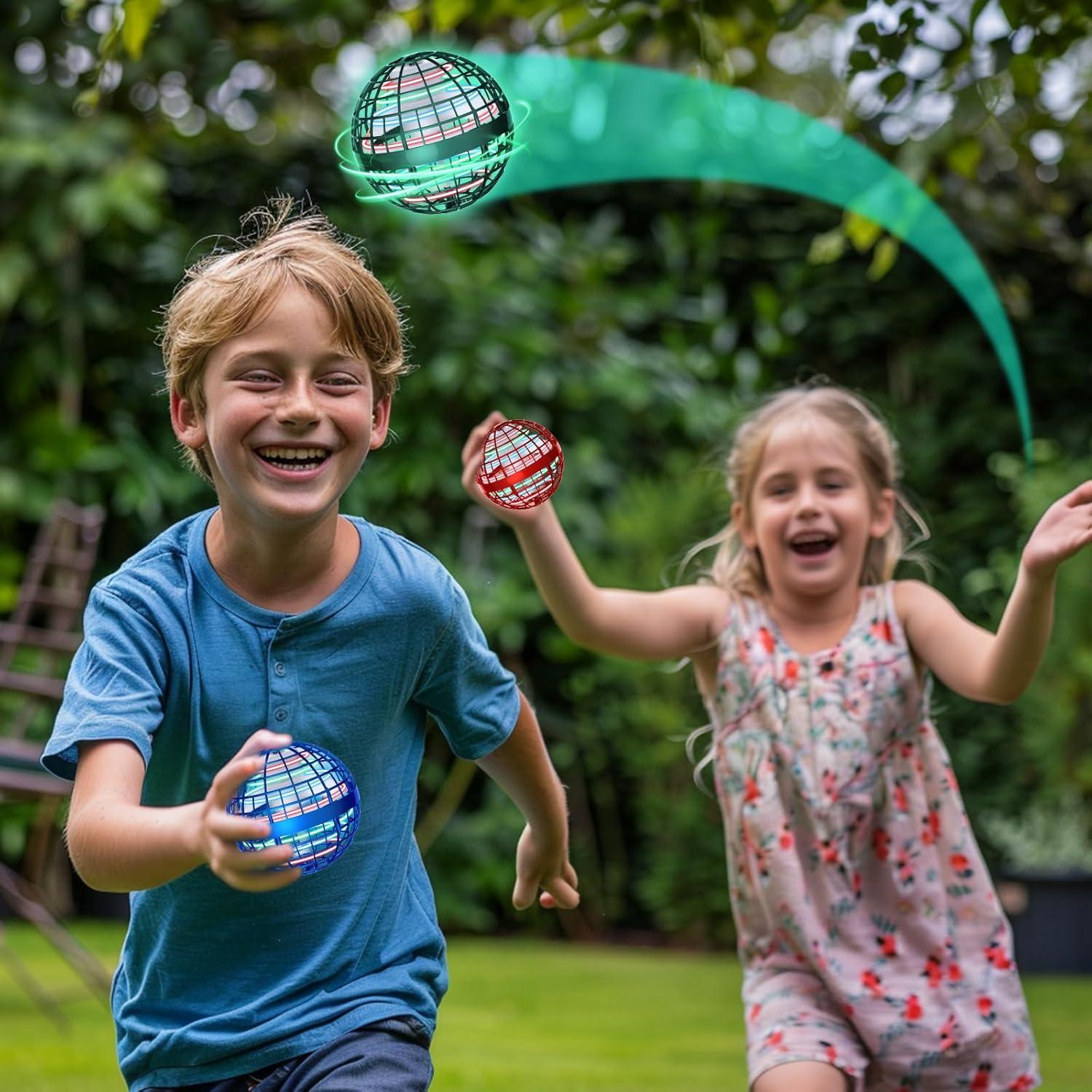 Bola Voladora BADHACK Azul - Juguete Antiestrés 8-12 Años
