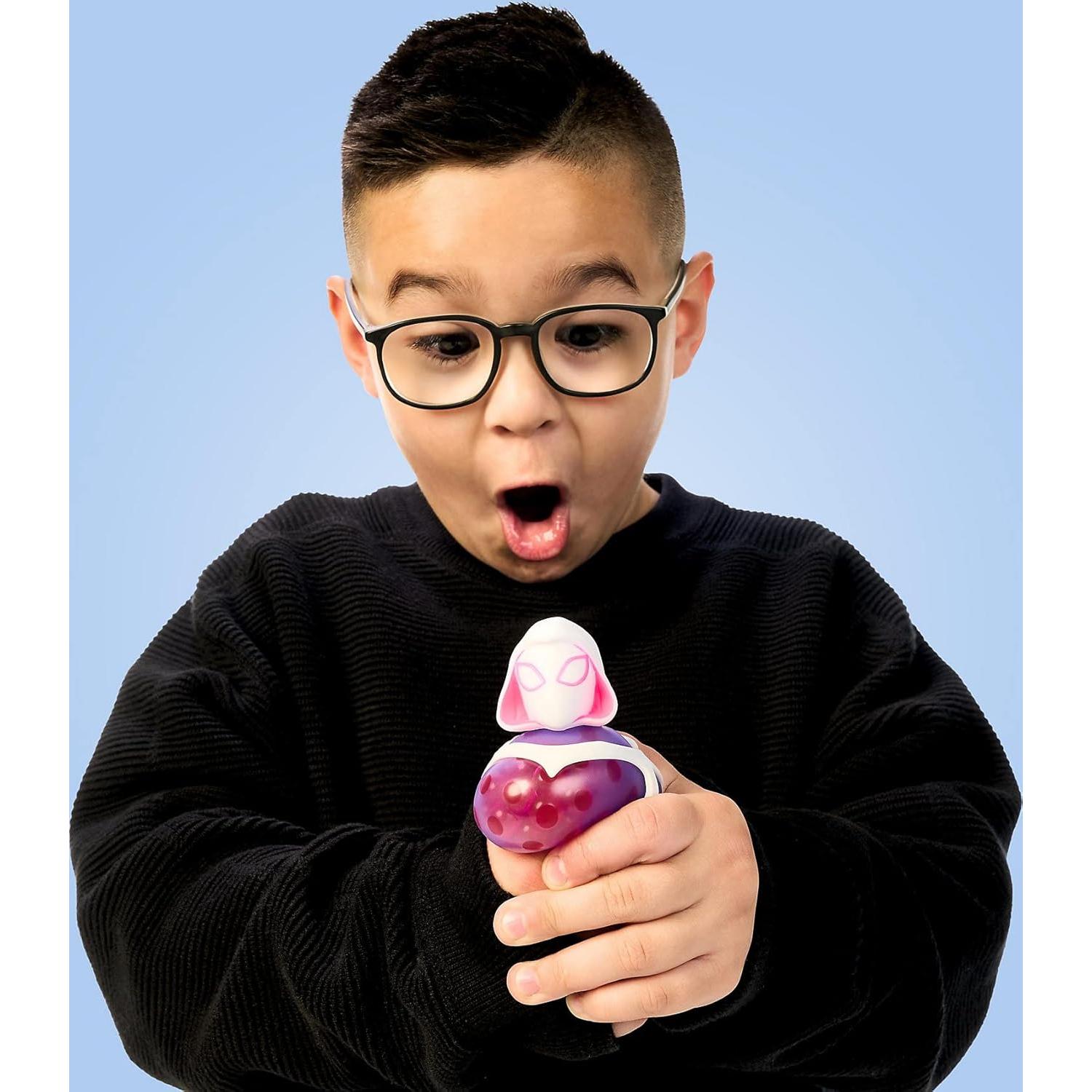 Héroes de Goo Jit Zu Spider Fantasma Marvel 11 cm Juguete