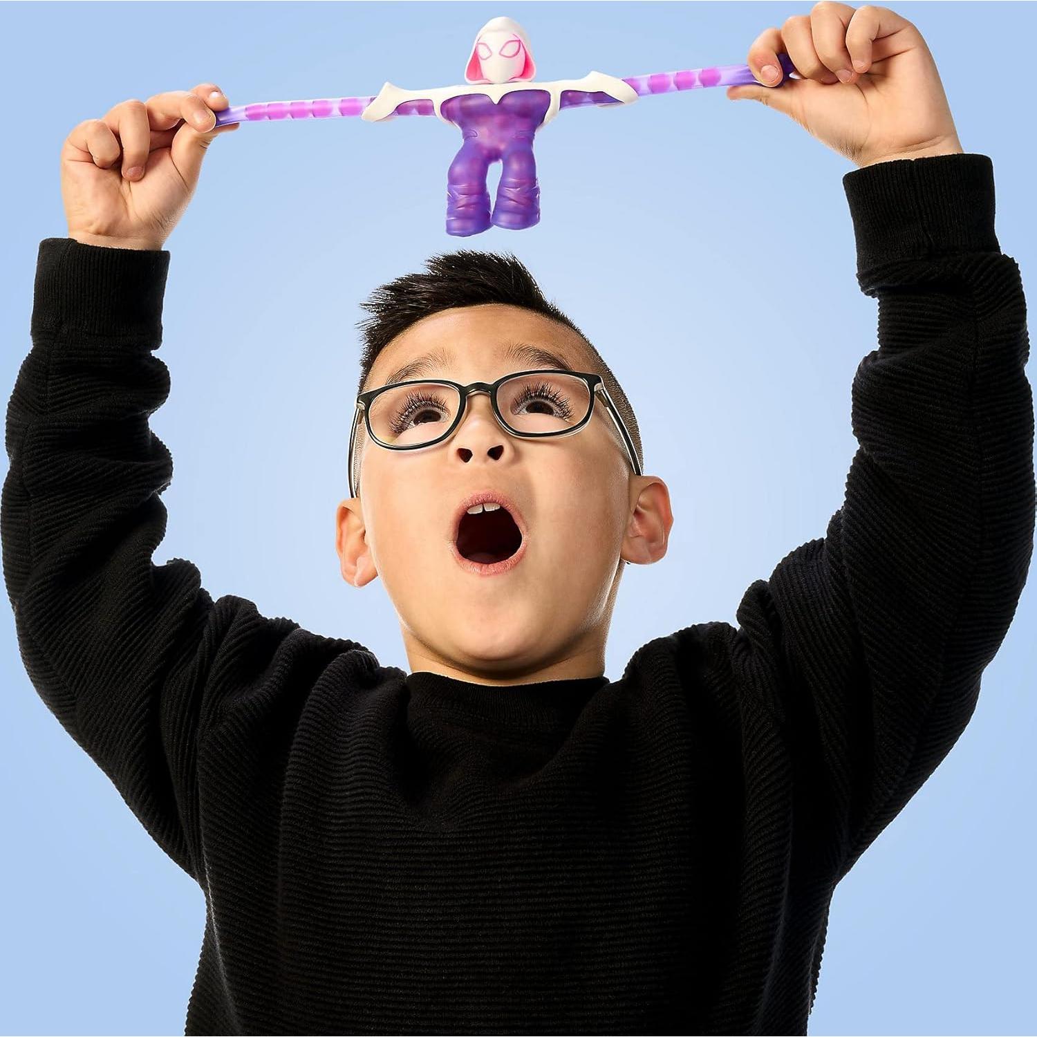 Héroes de Goo Jit Zu Spider Fantasma Marvel 11 cm Juguete