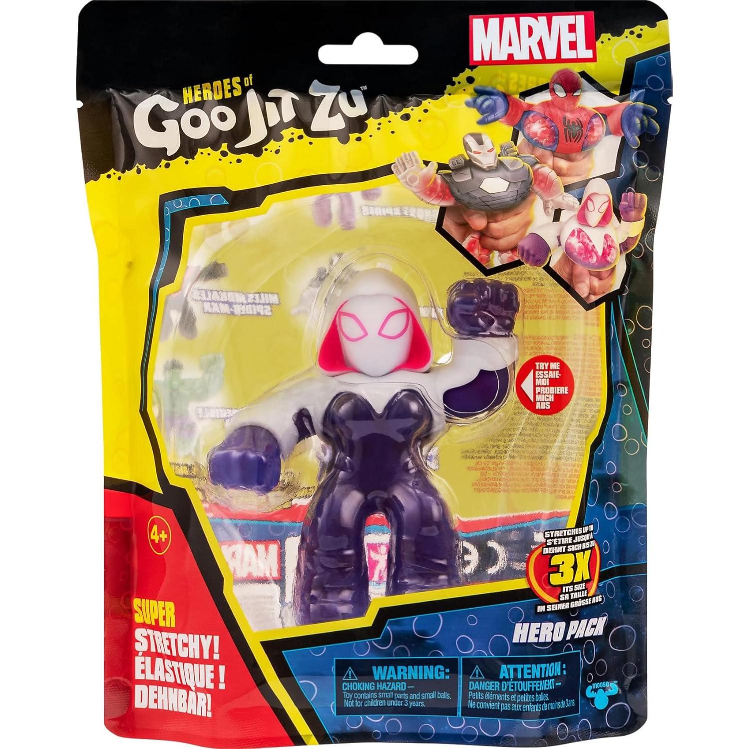 Héroes de Goo Jit Zu Spider Fantasma Marvel 11 cm Juguete