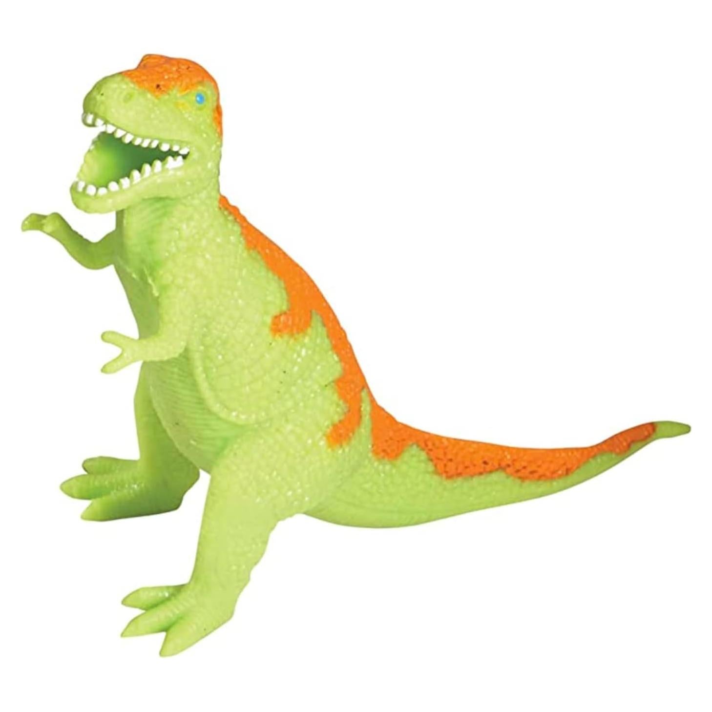Dinosaurio Aplastable Warm Fuzzy | Juguete Antiestrés 17.78 cm