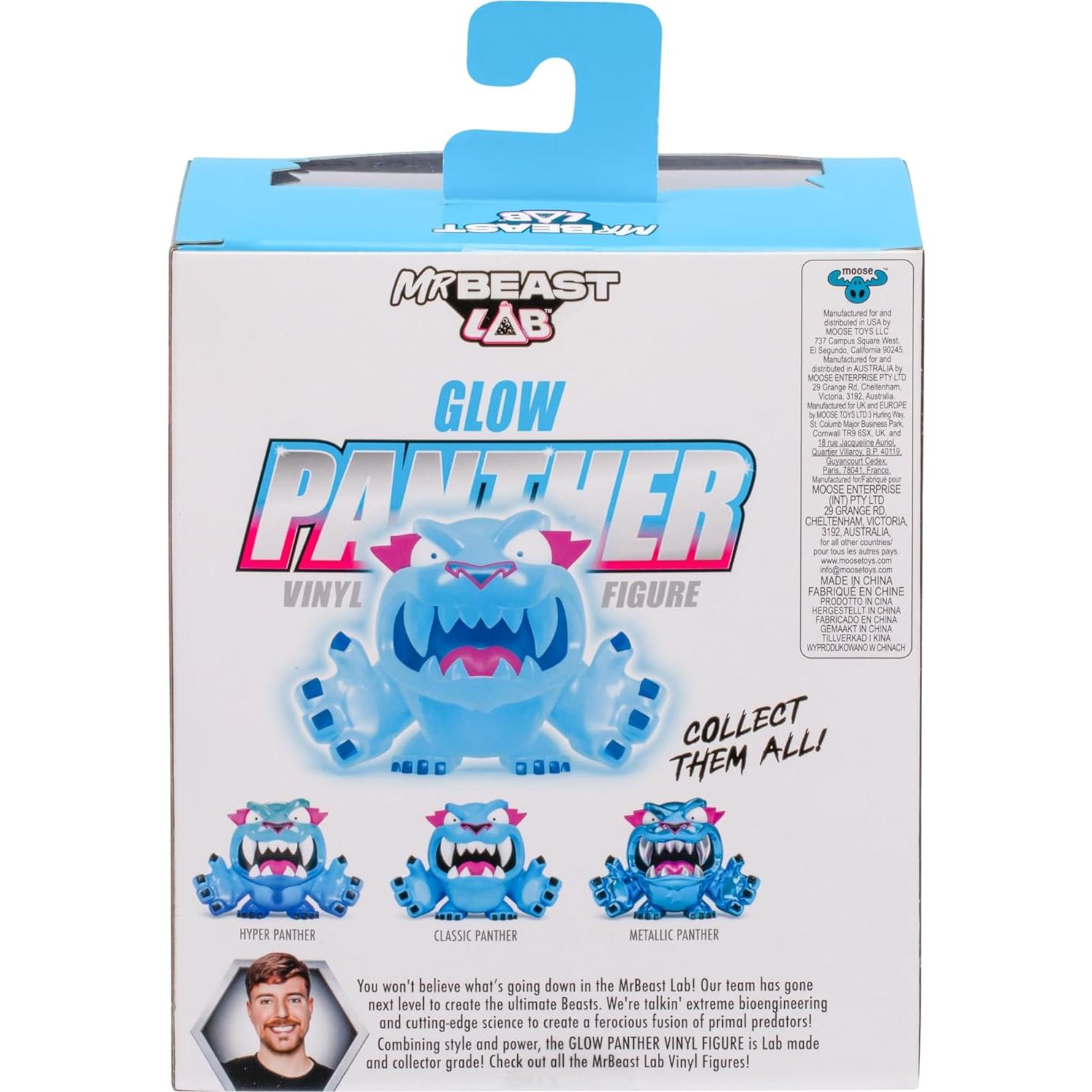Figuras de Vinilo MrBeast Lab - Pantera Brillante 8.8cm