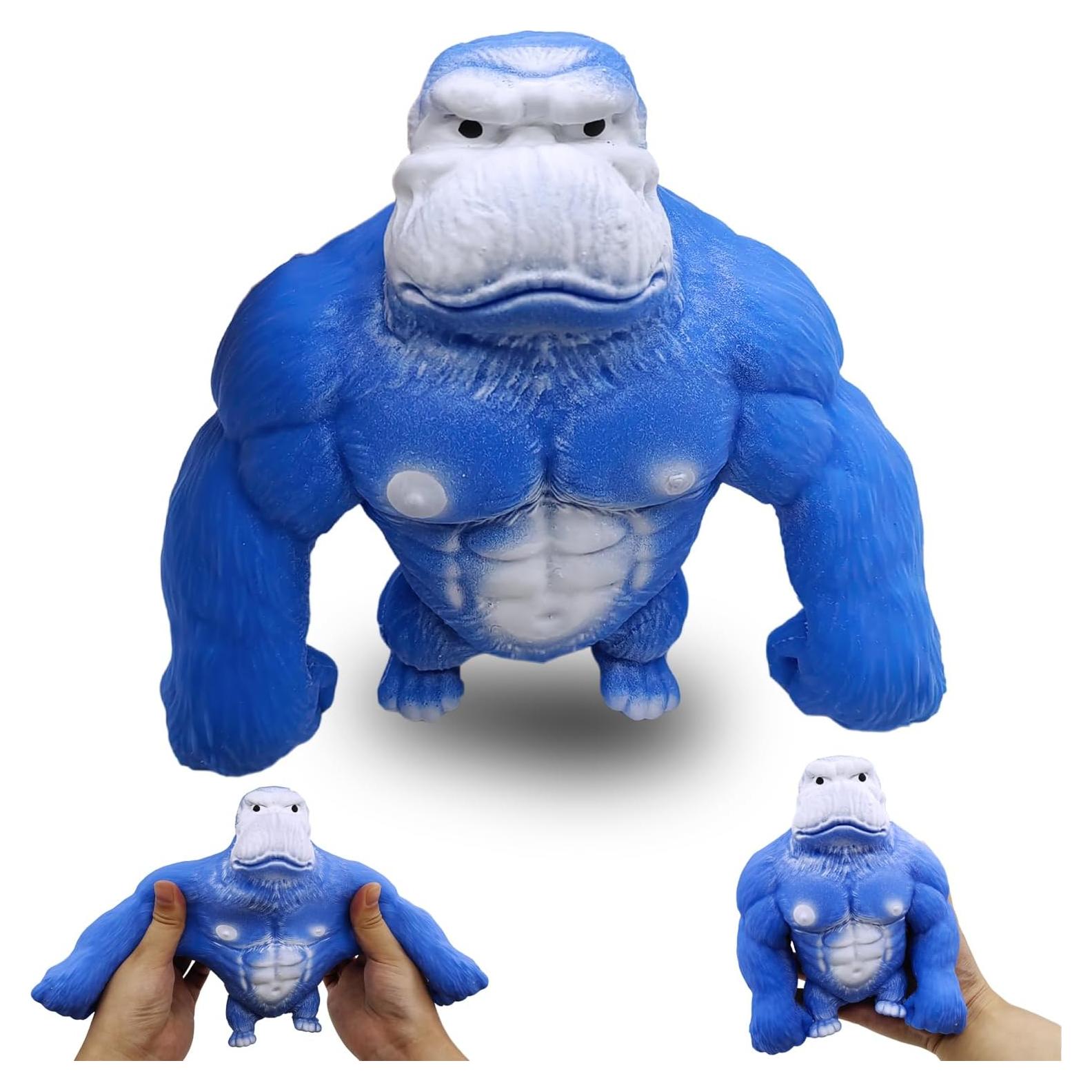 Juguete de Estrés Gorila Aplastable FULLYOOUPUP Azul 0.68 kg