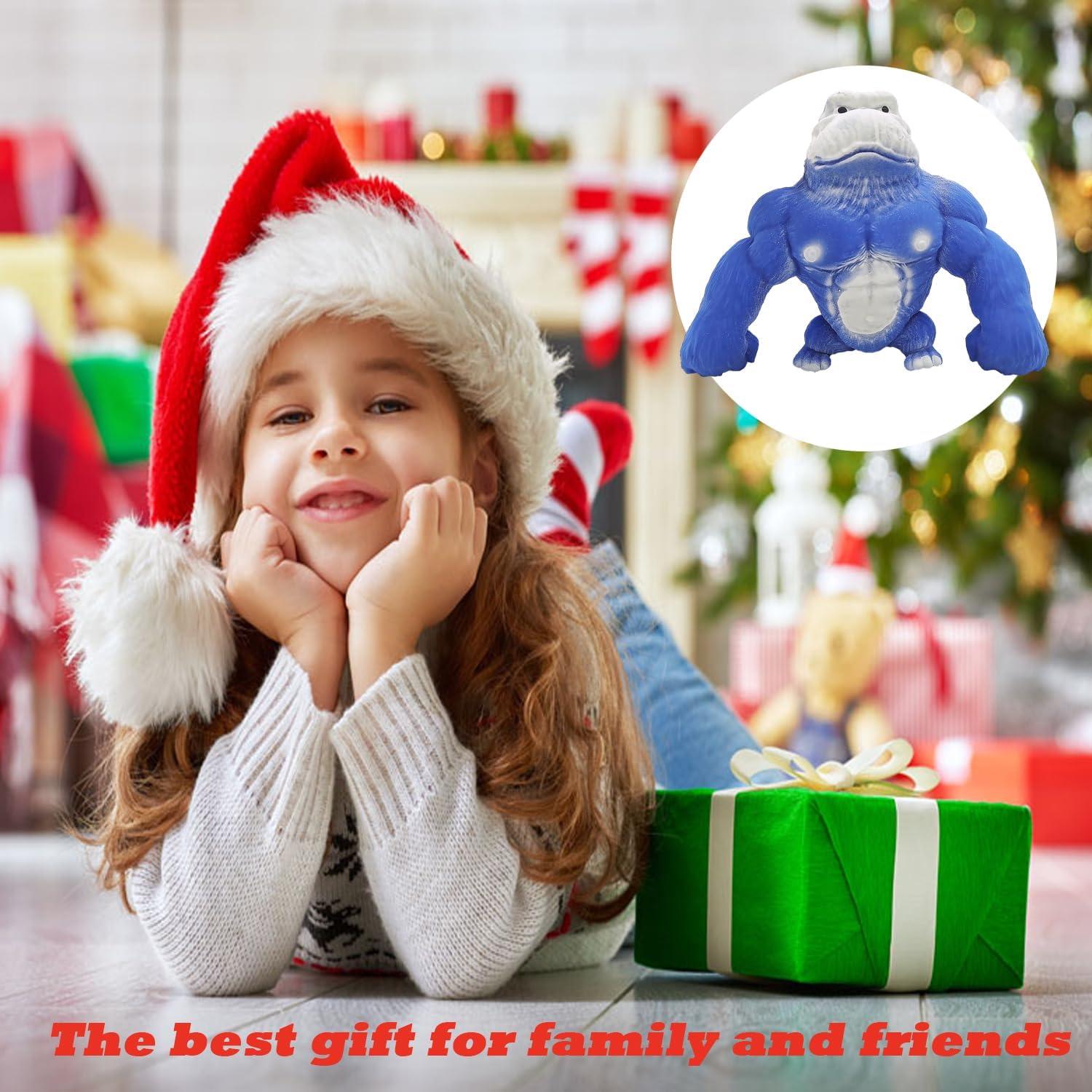 Juguete de Estrés Gorila Aplastable FULLYOOUPUP Azul 0.68 kg