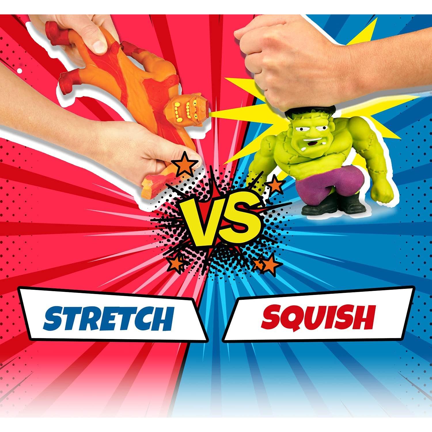 JA-RU Monstruos Squishy 15.24 cm - Paquete de 3 Juguetes Antiestrés